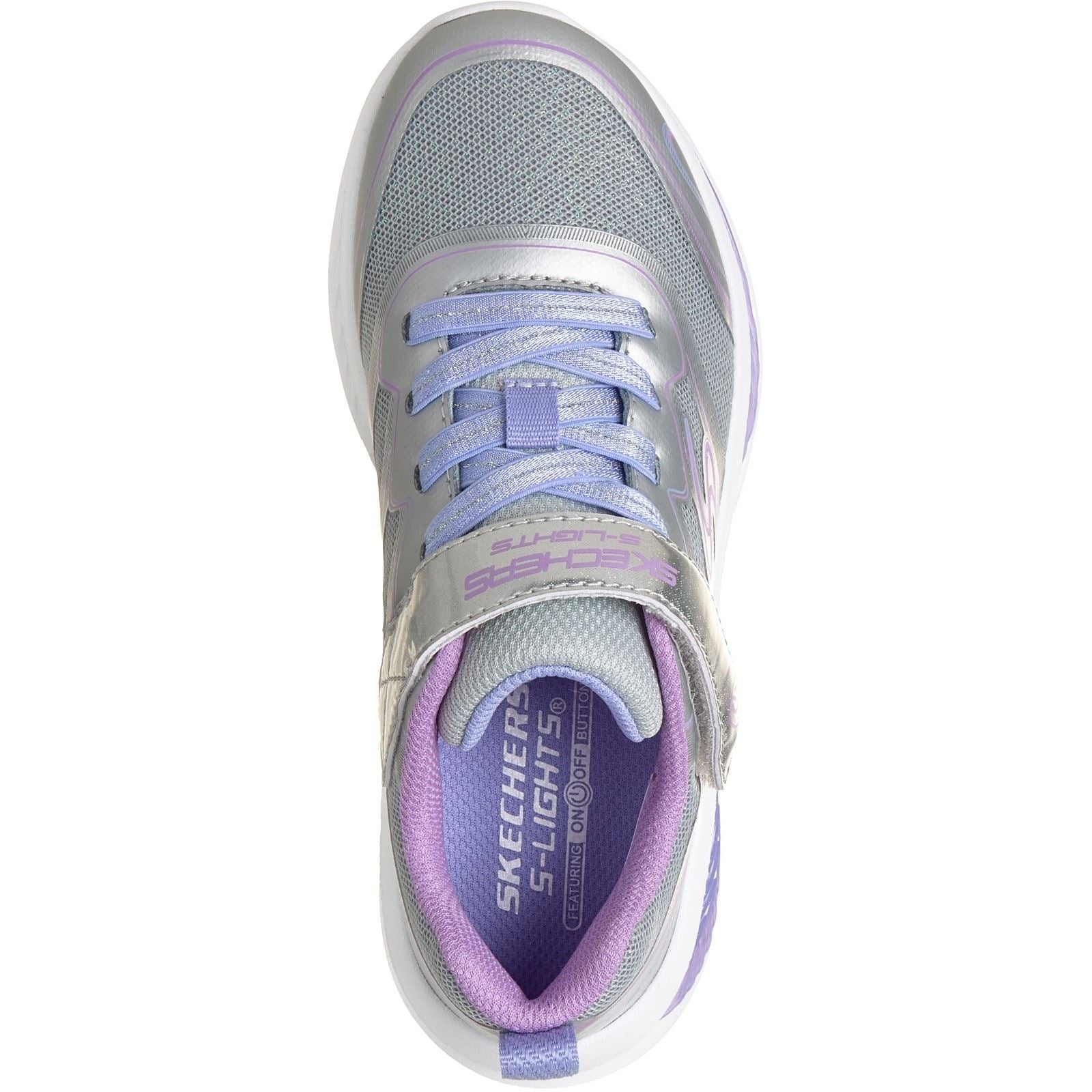 Skechers Cosmic Glow 2.0 Silver/Sparkle/Multi Trainers