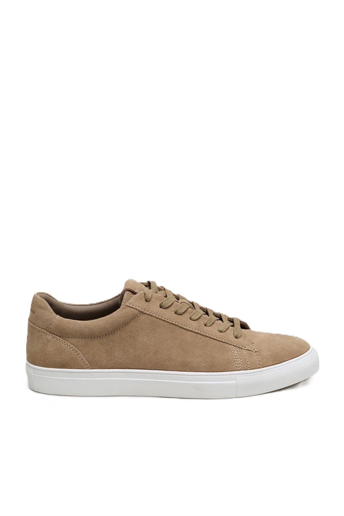 Antique Rogue Gibbs Suede Men's Stone Trainers