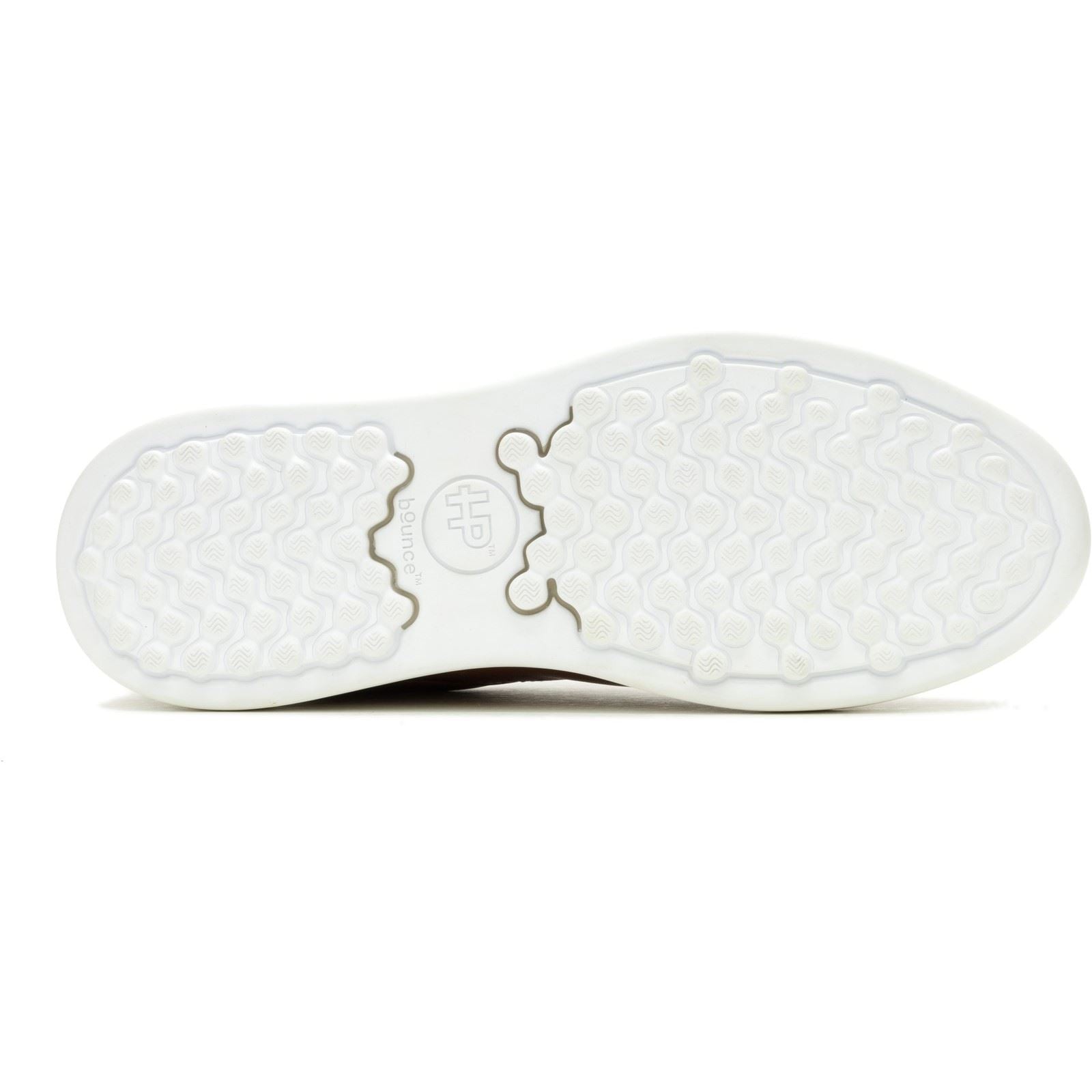 Hush Puppies Wes Leather Men's Cognac Trainers
