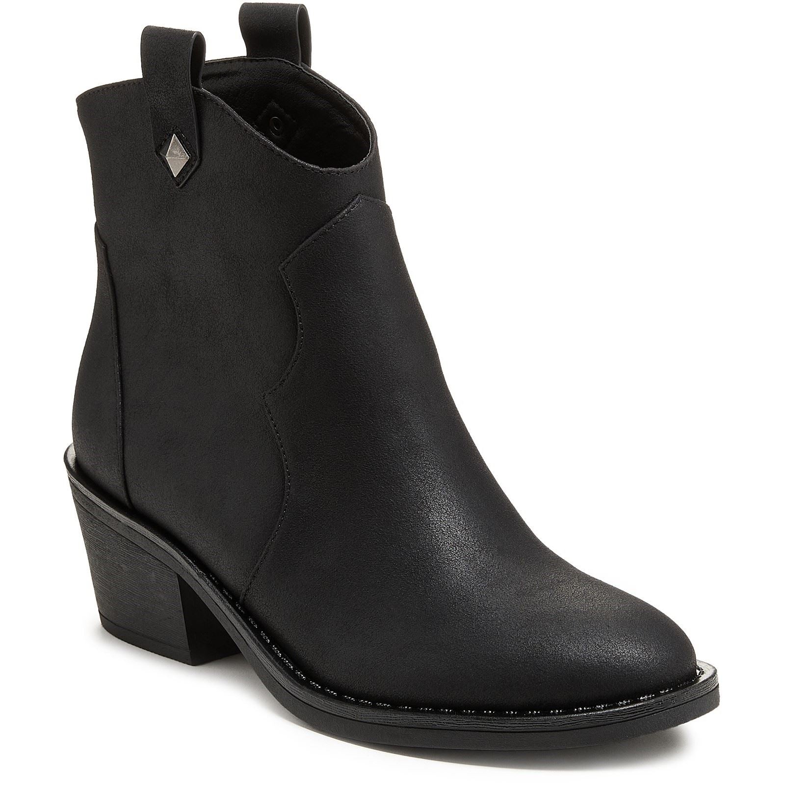 Rocket Dog Yolanda Polyurethane Women's Black Heeled Ankle Boots