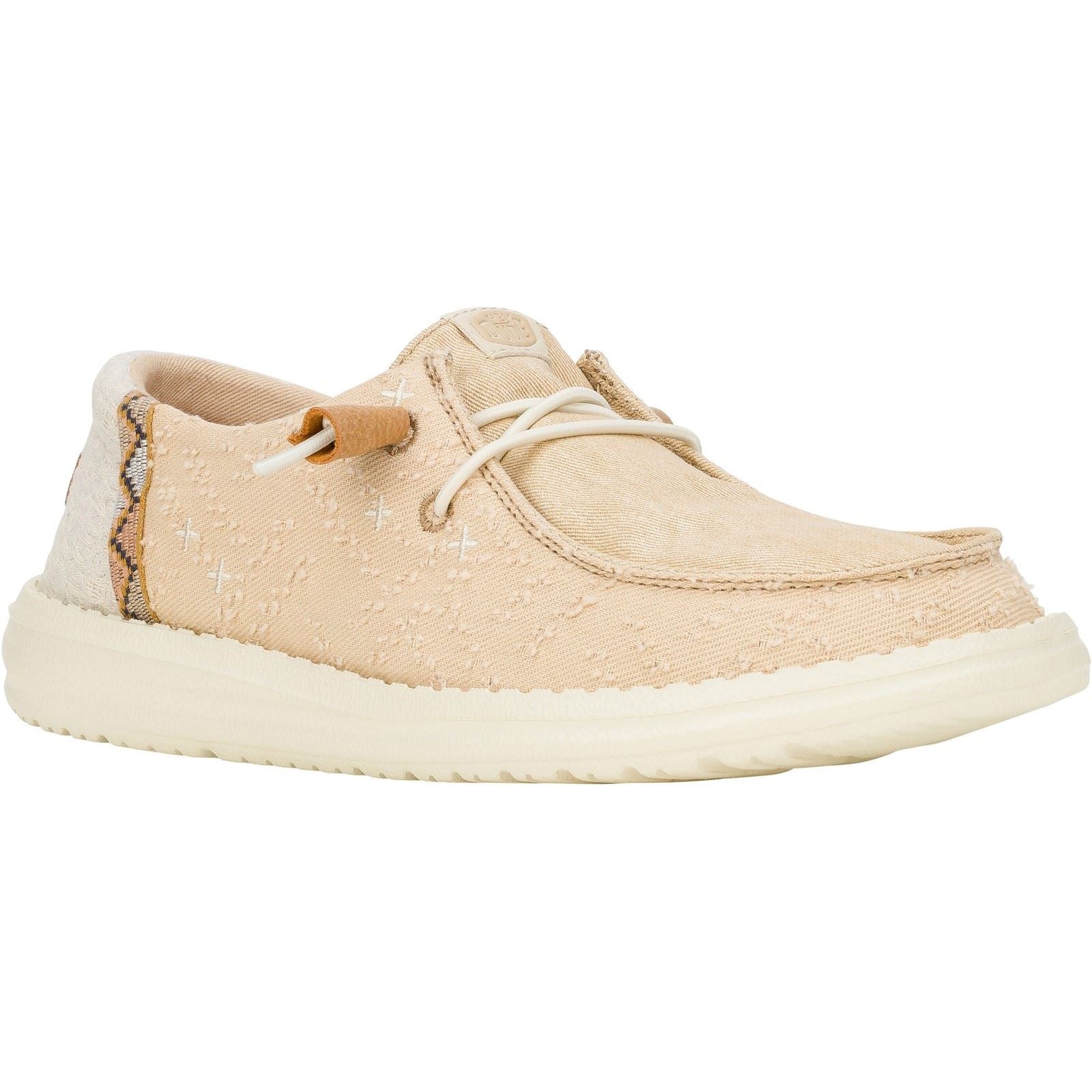 HEYDUDE Wendy Crafted Boho Cotton Women's Shoes