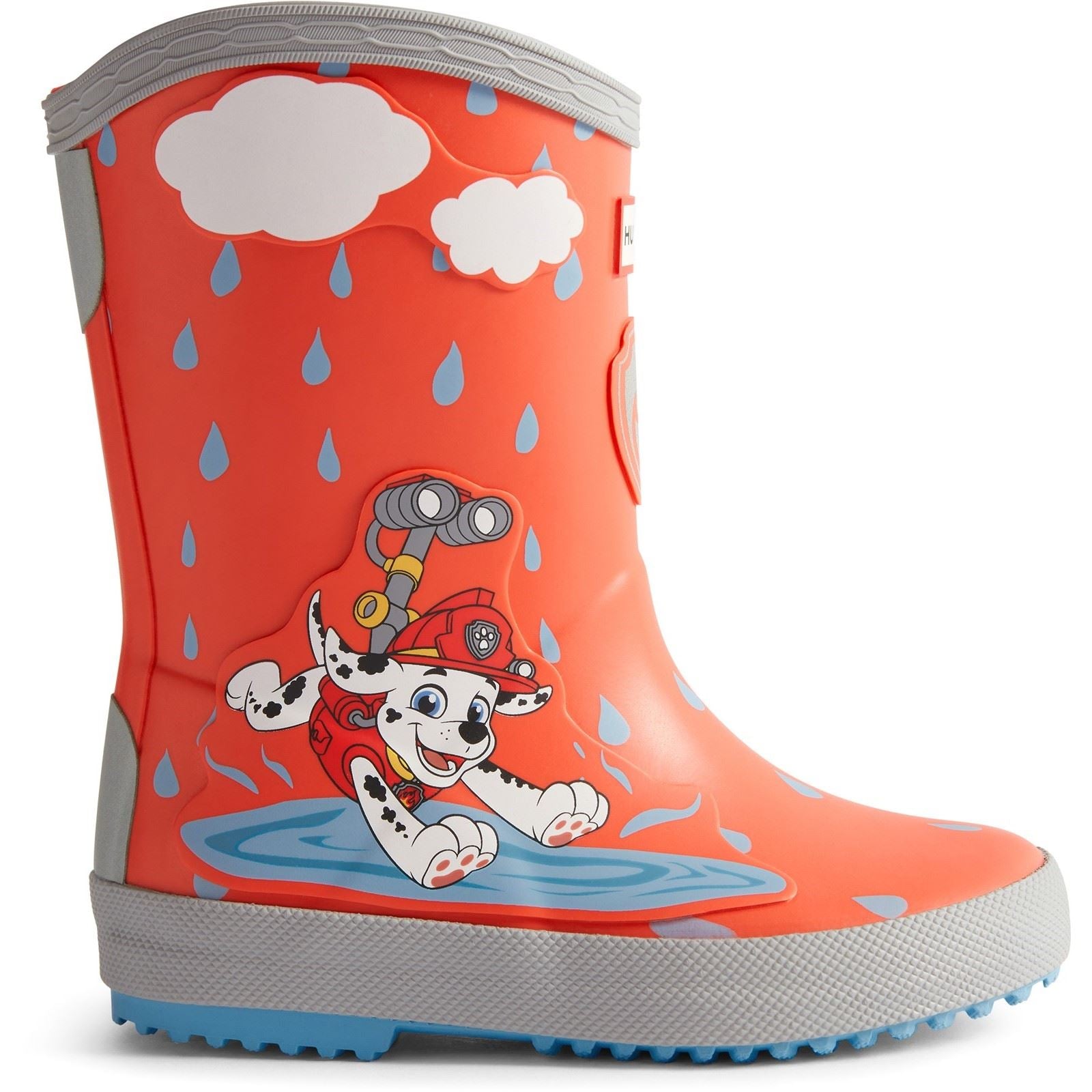 Hunter Paw Patrol Rubber Unisex Kid's Poppy Red Wellington Boots
