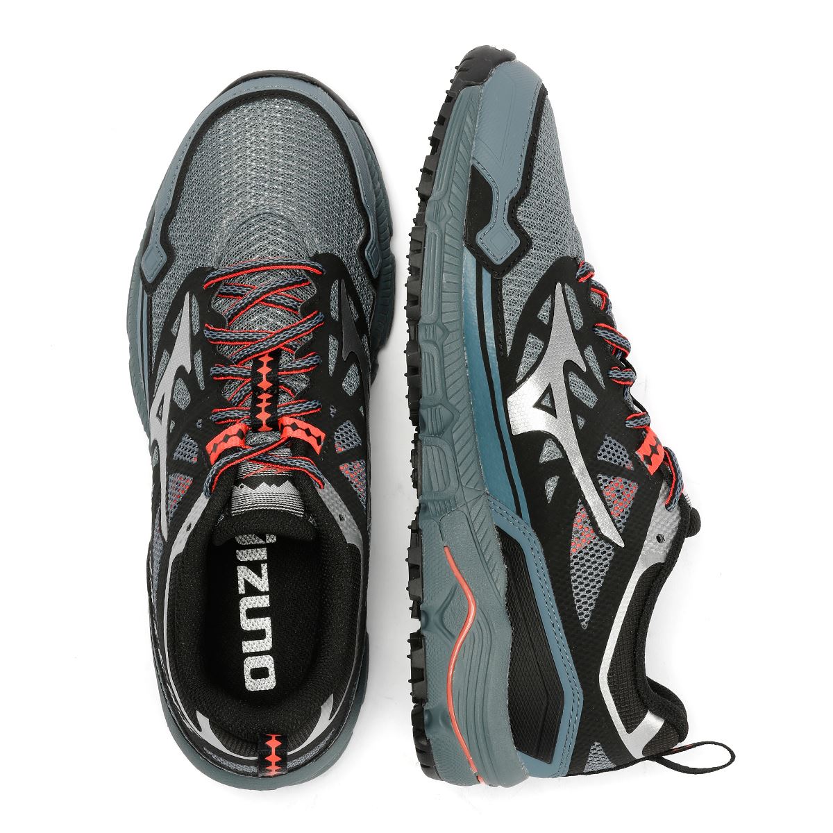 Mizuno Wave Daichi LS Stormy Weather/Silver Trainers