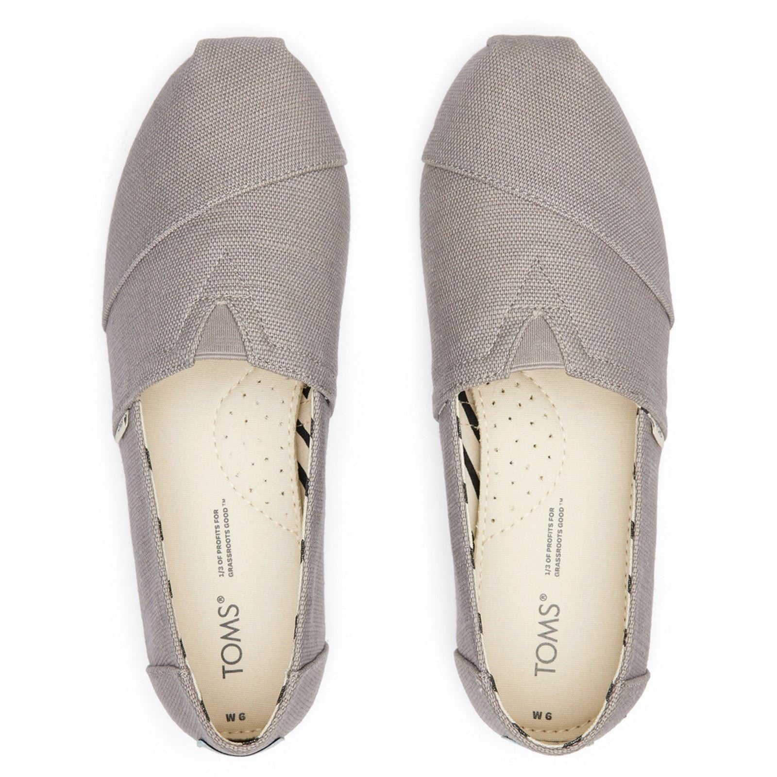 TOMS Alpargata Jute Women's Morning Dove Espadrilles