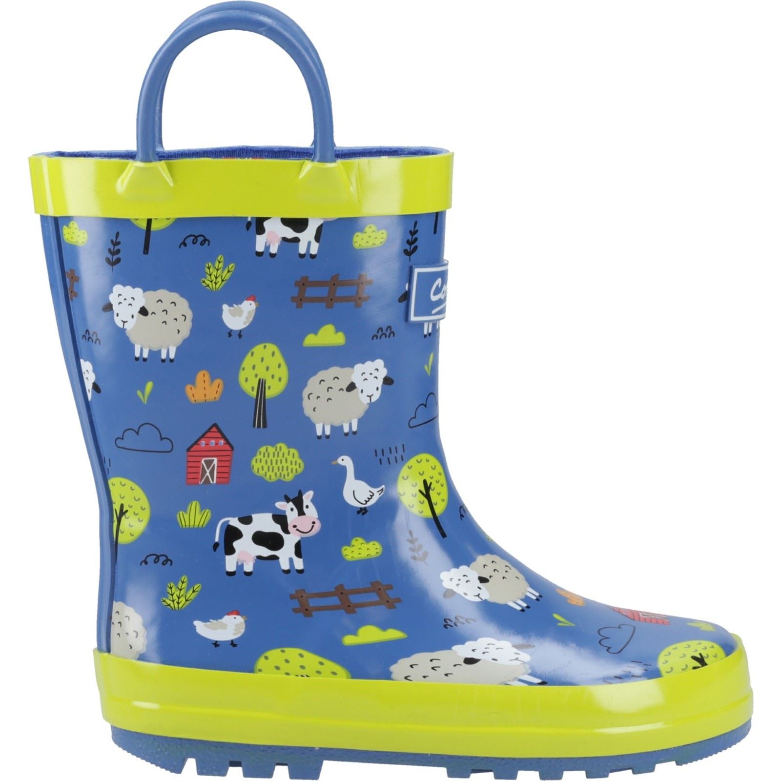 Cotswold Puddle Rubber Unisex Kid's Farm Wellington Boots