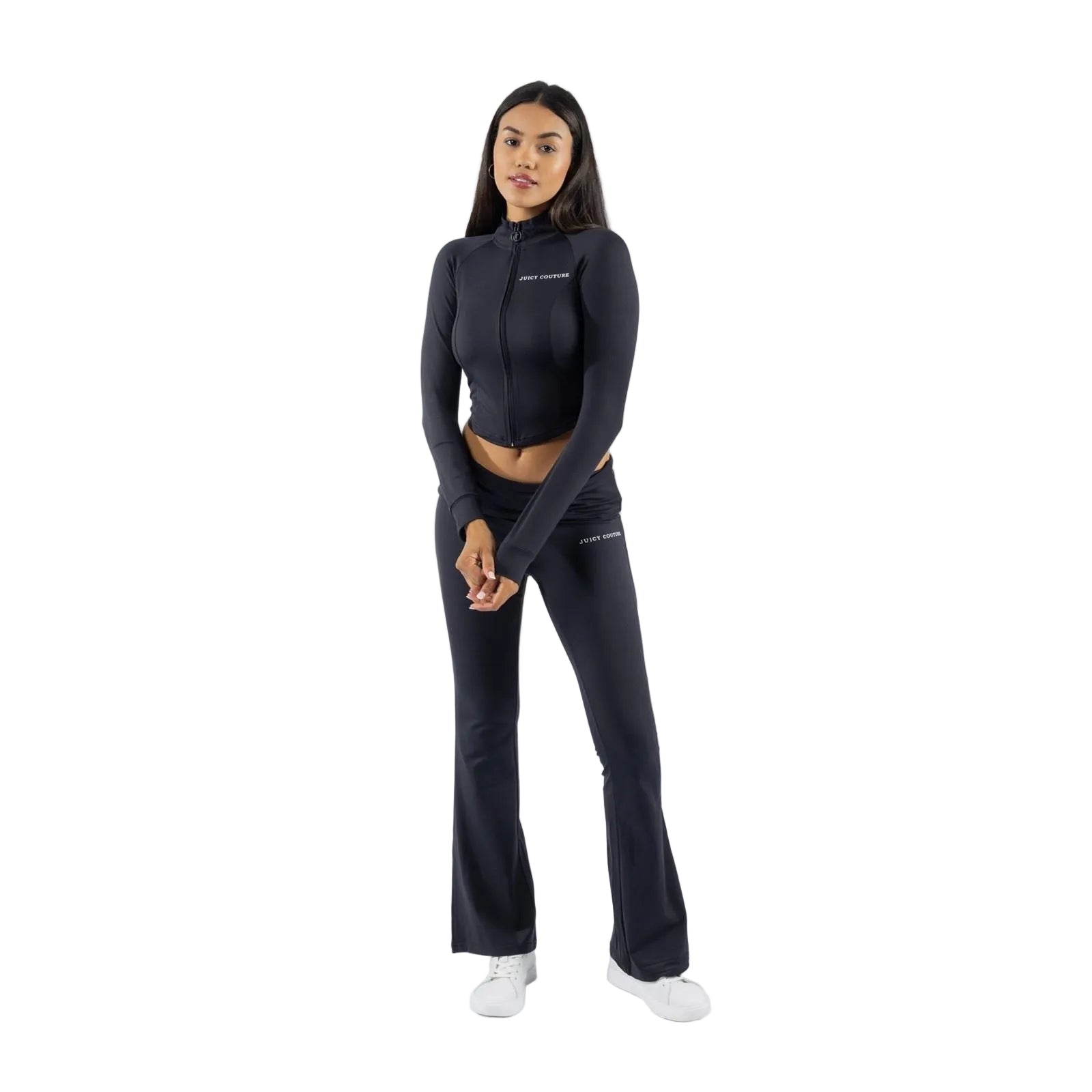 Juicy Couture Morgan Nylon Women's Black Sweatshirt