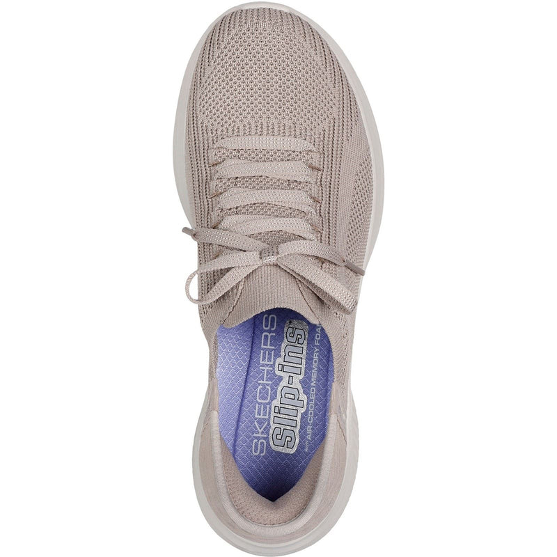 Skechers Ultra Flex 3.0 Brilliant Path Textile Women's Taupe Trainers
