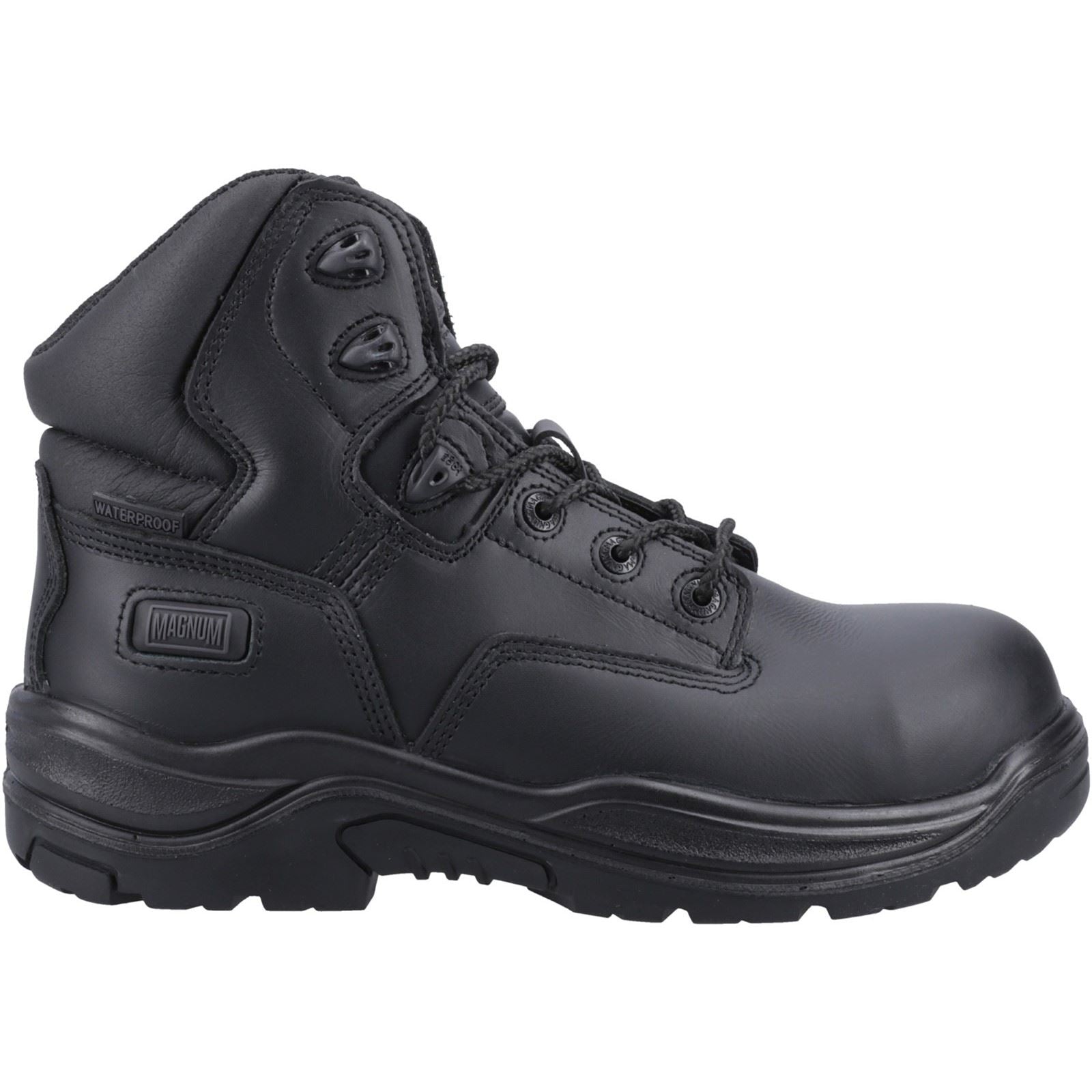 Magnum Responder Leather Black Safety Boots