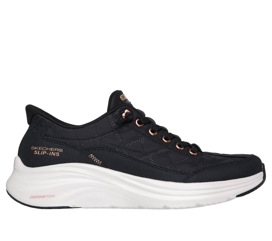 Skechers Slip-Ins Contour Foam Cozy Fit Women's Black Trainers