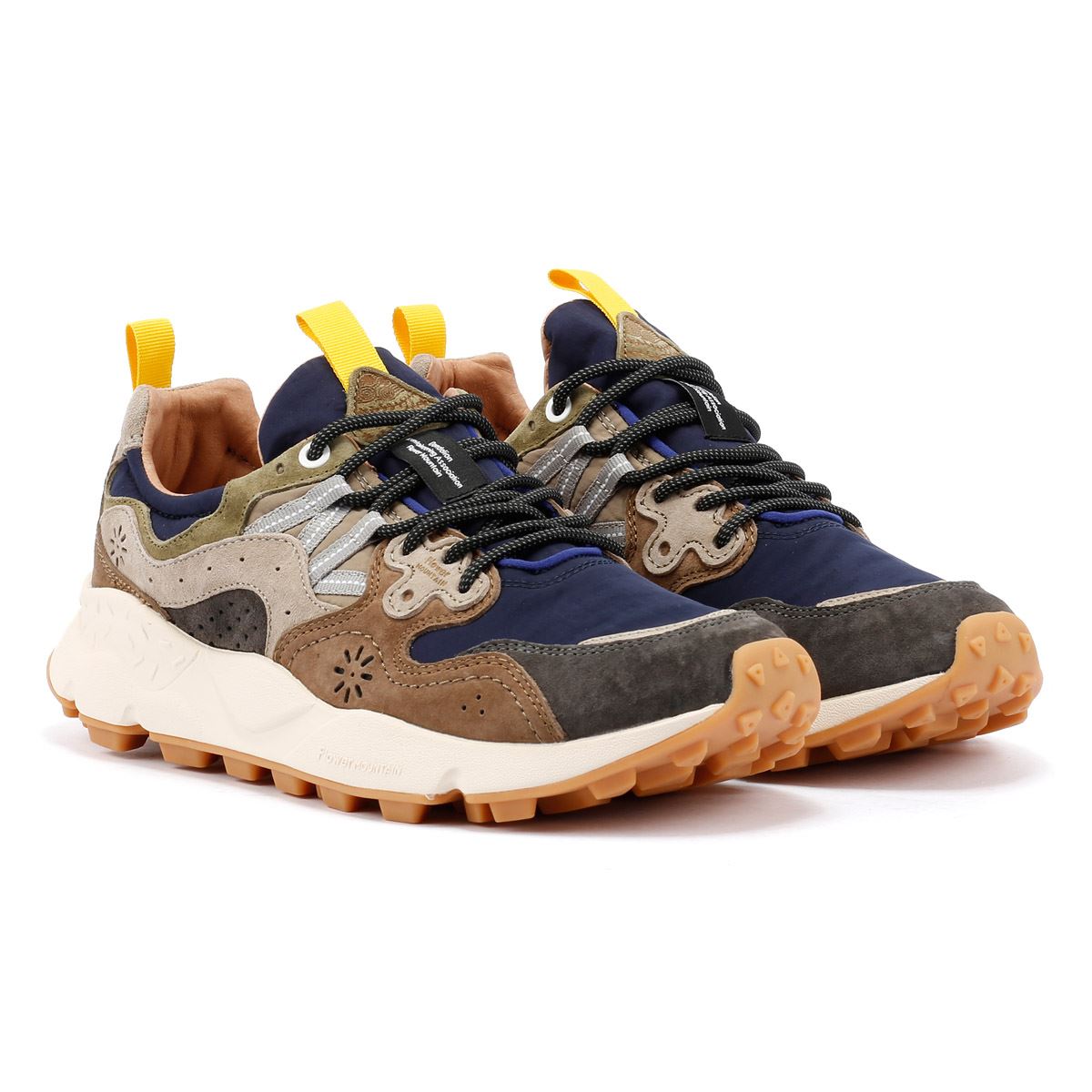 Flower Mountain Yamano 3 Men's Navy Trainers