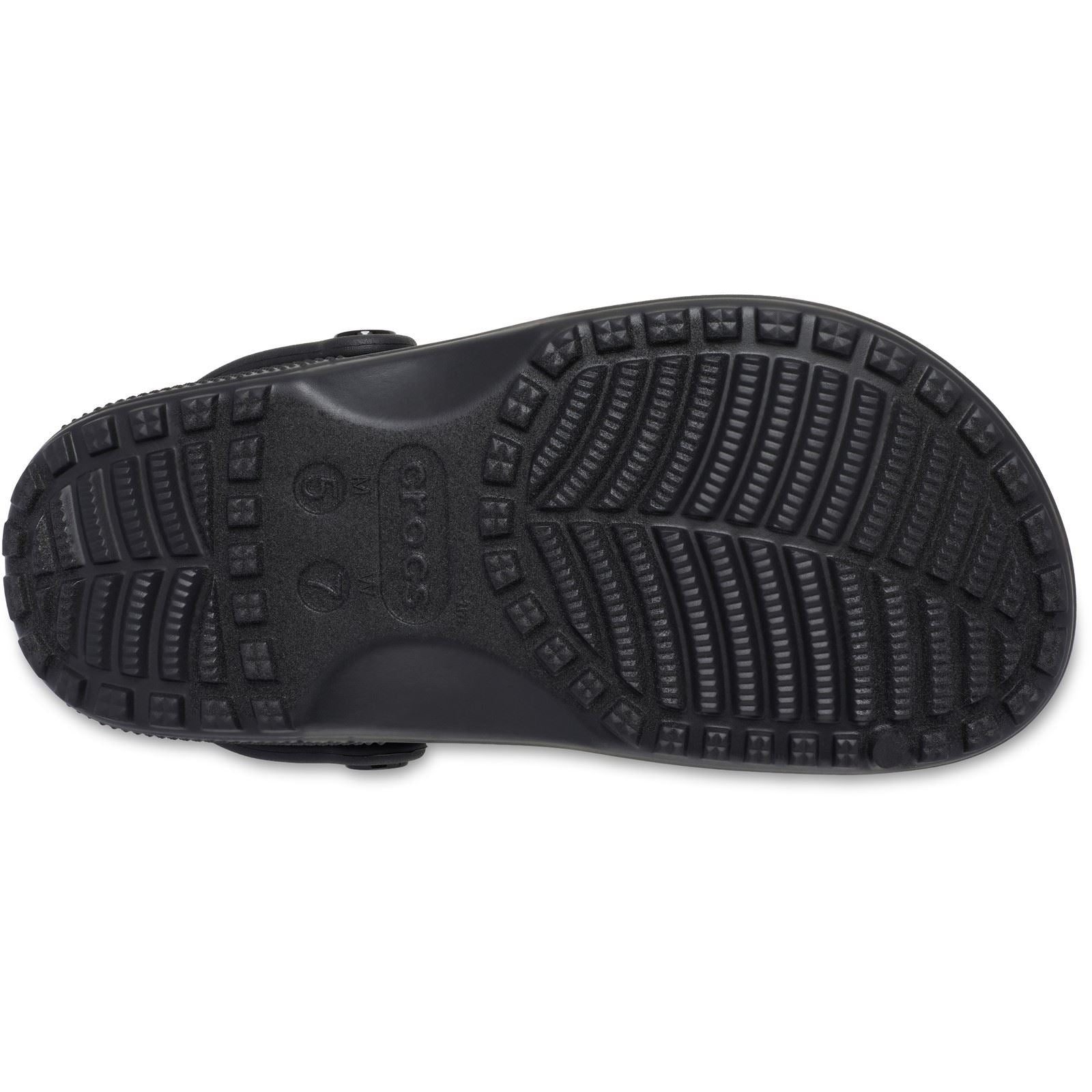 Crocs Classic Crafted Camo Textile Blend Men's Black Clogs