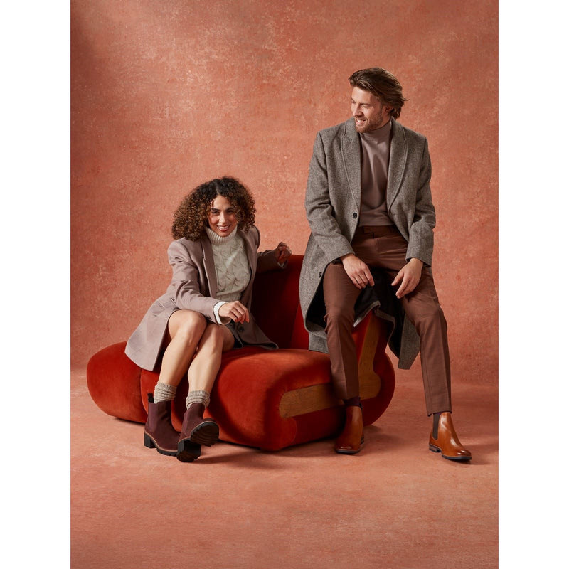 Hush Puppies Russell Leather Men's Tan Boots