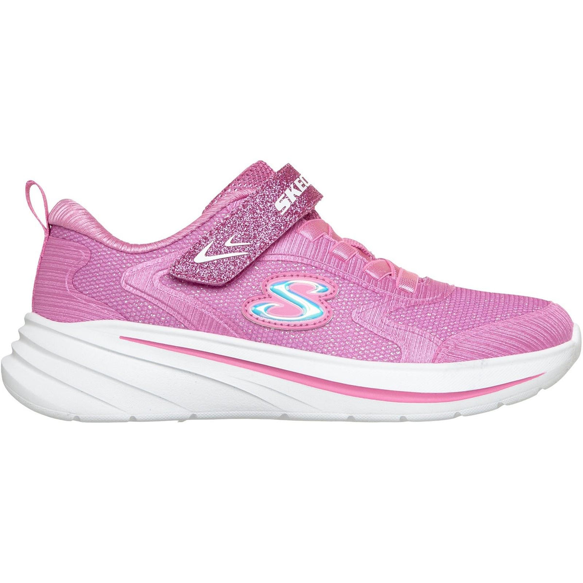 Skechers Wave 92 Polyester Pink Trainers