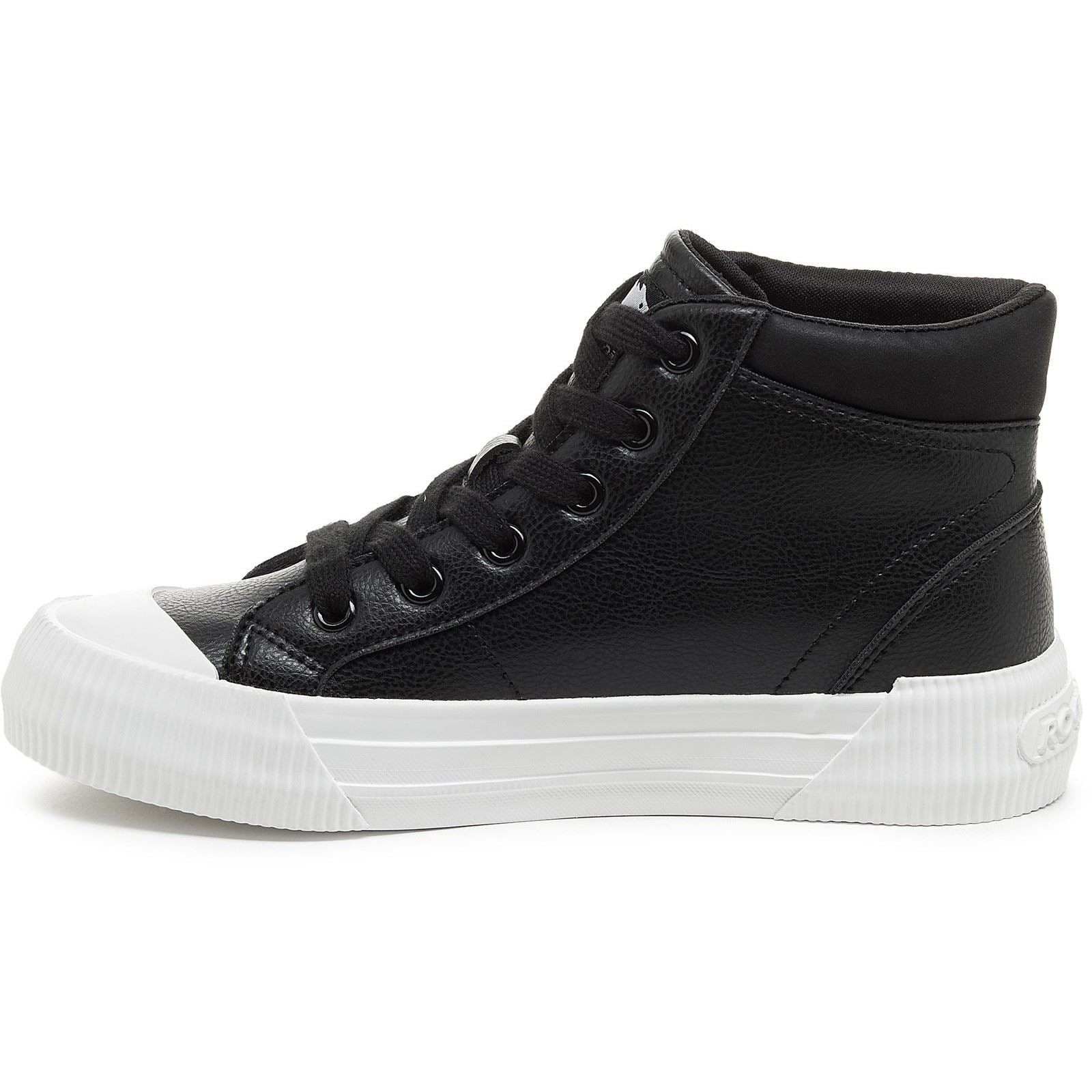 Rocket Dog Cheery Hi Synthetic Women's Black Trainers