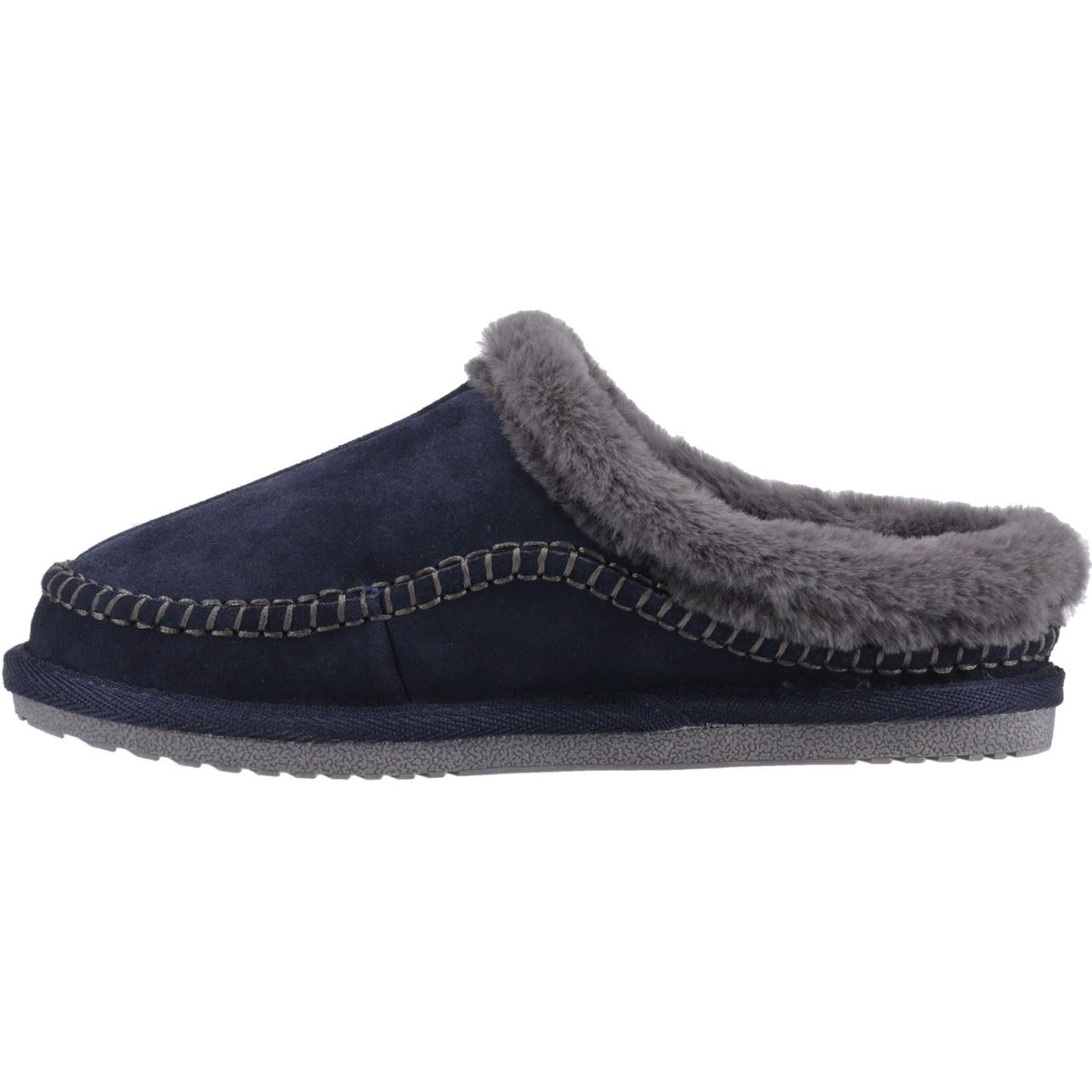 Hush Puppies Anika Suede Women's Navy Slippers