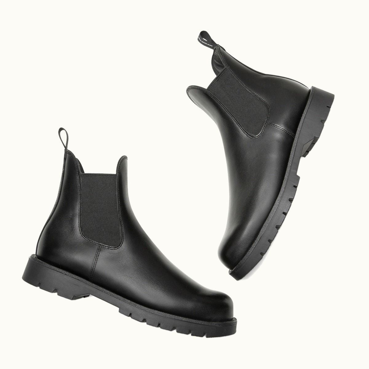 Kleman Tonnant Leather Men's Black Chelsea Boots