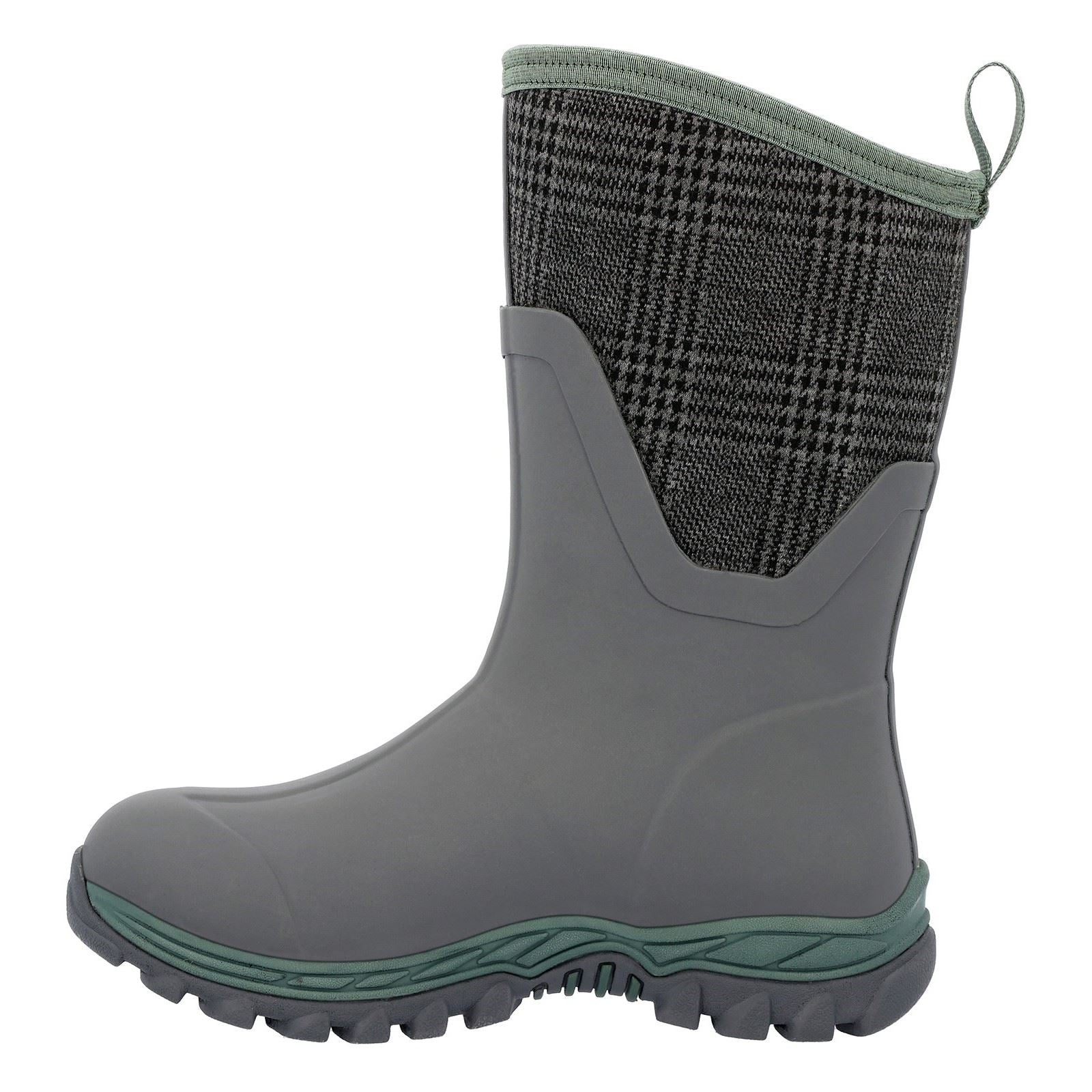 Muck Boots Arctic Sport II Synthetic Grey/Plaid Wellington Boots
