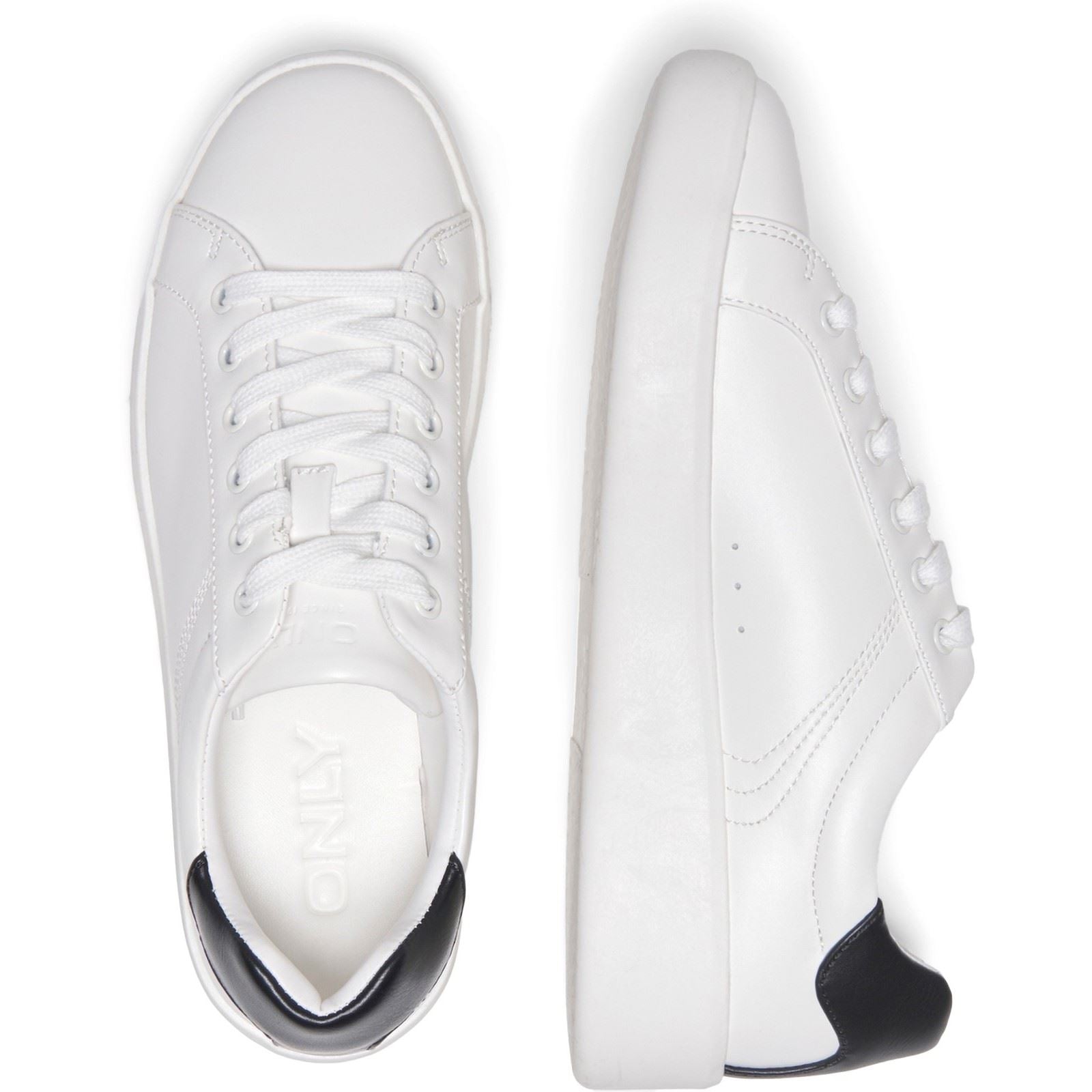 ONLY SOUL-4 Synthetic Women's White/Black Trainers