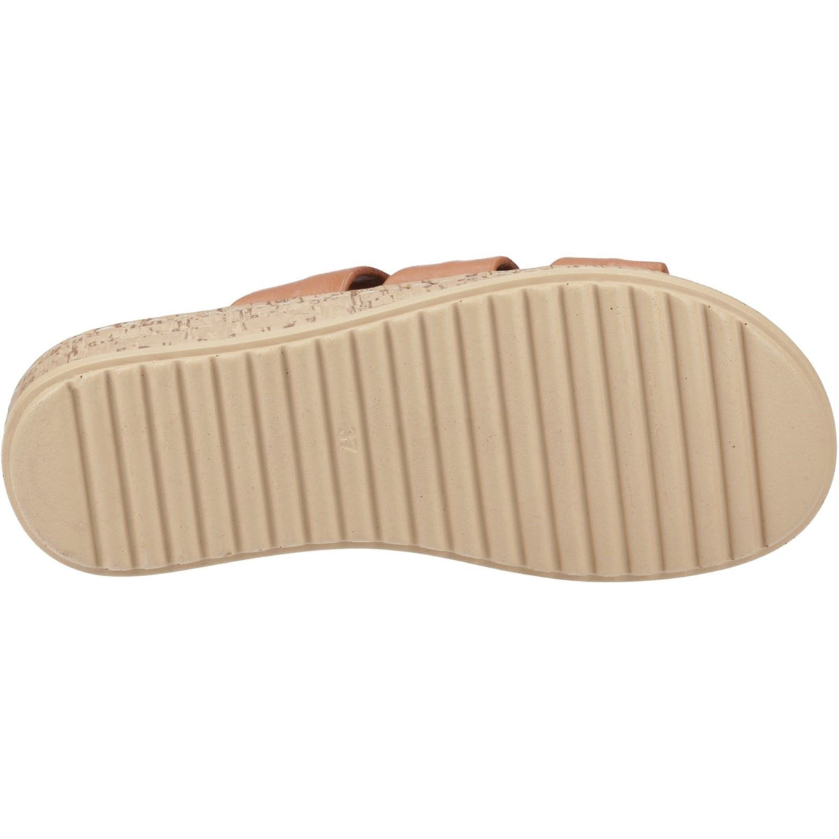 Hush Puppies Eden Gladiator Leather Women's Tan Sandals