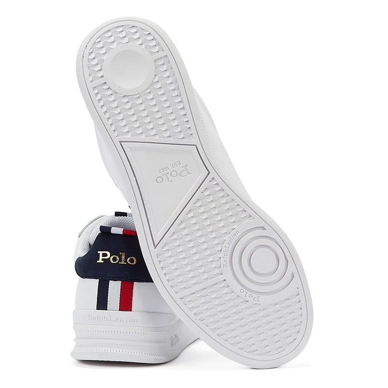 Ralph Lauren Hrt Ct II Sneakers Low White Trainers Tower London