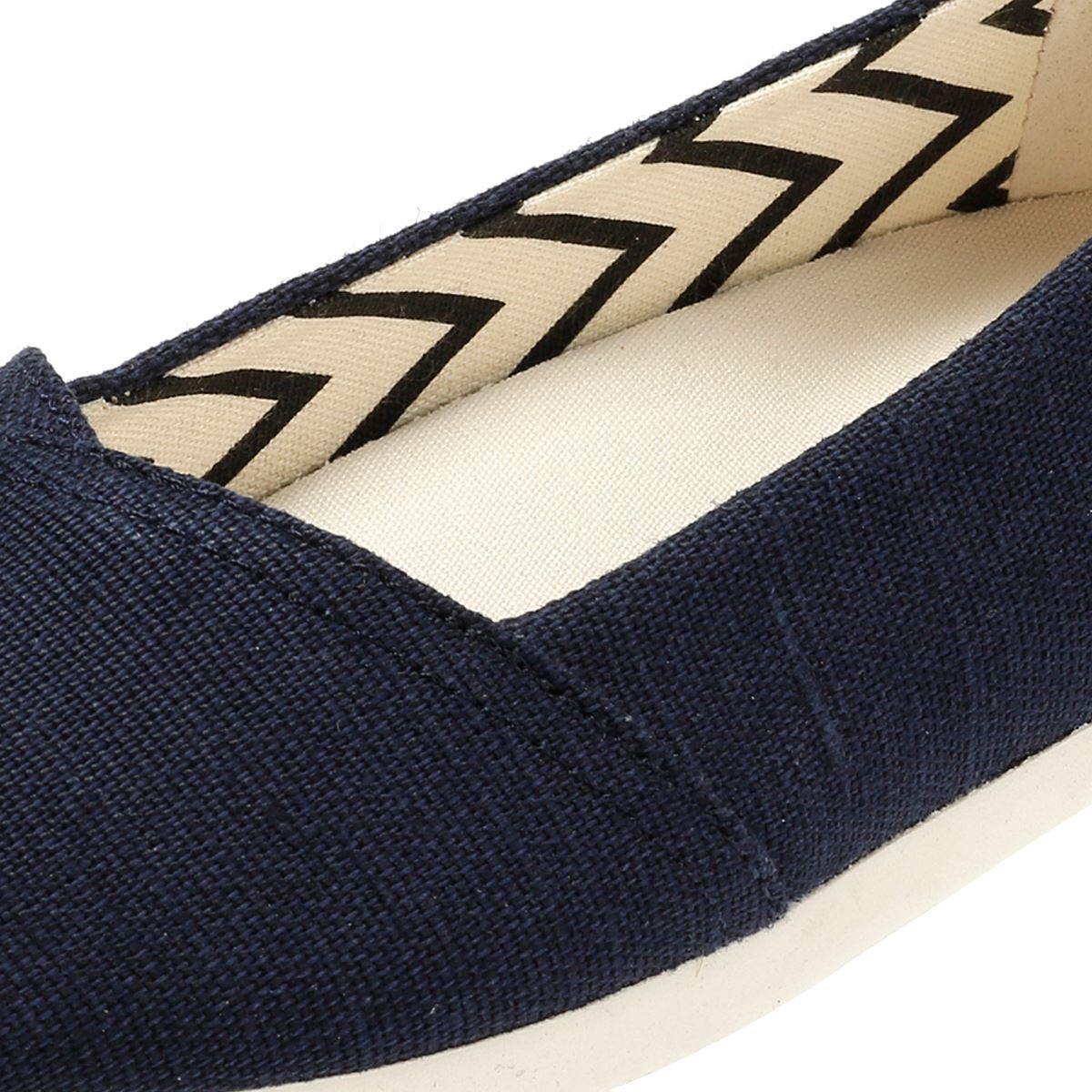 TOMS Alpargata Ballet Canvas Women's Navy Espadrilles