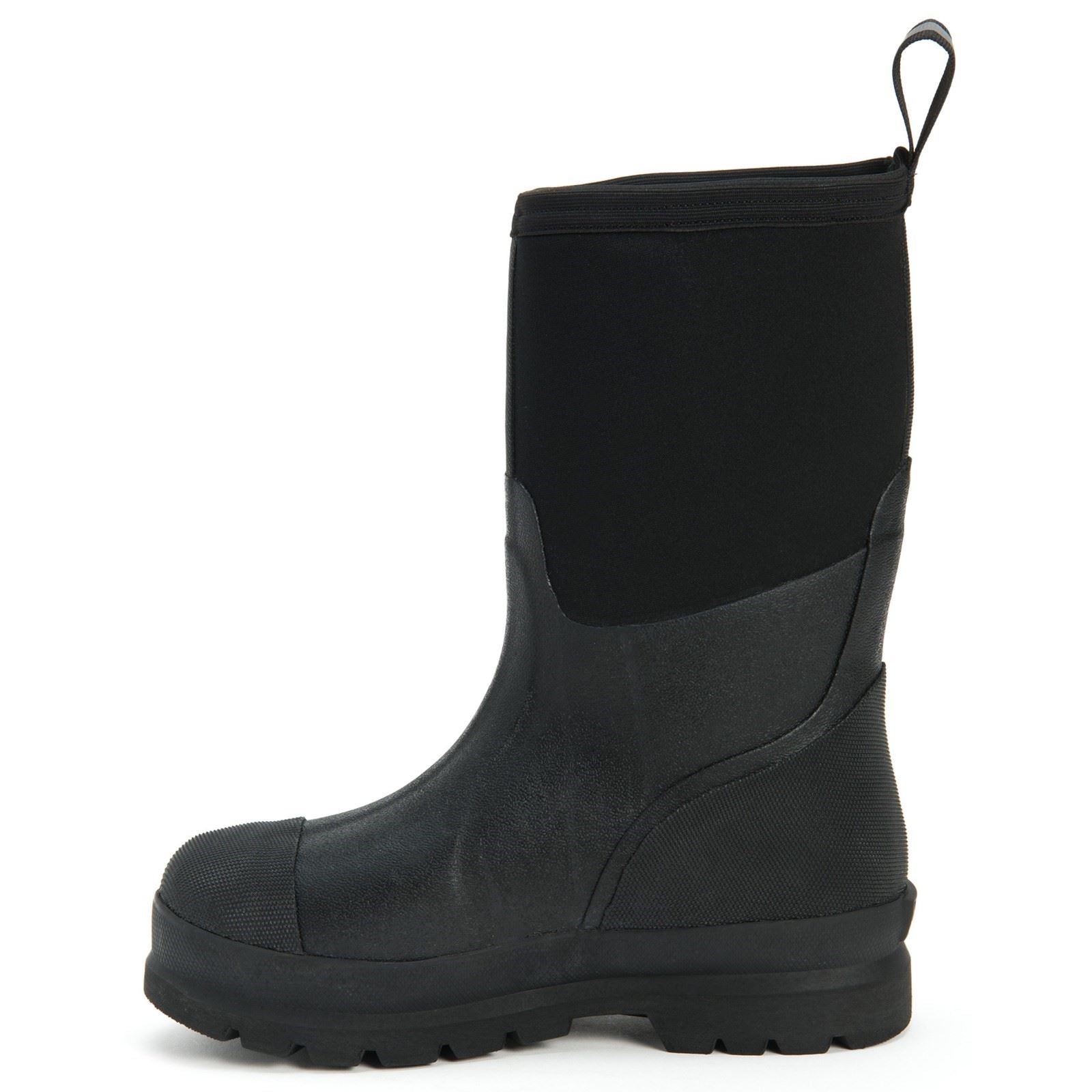 Muck Boots Chore Classic Mid Synthetic Black Wellington Boots