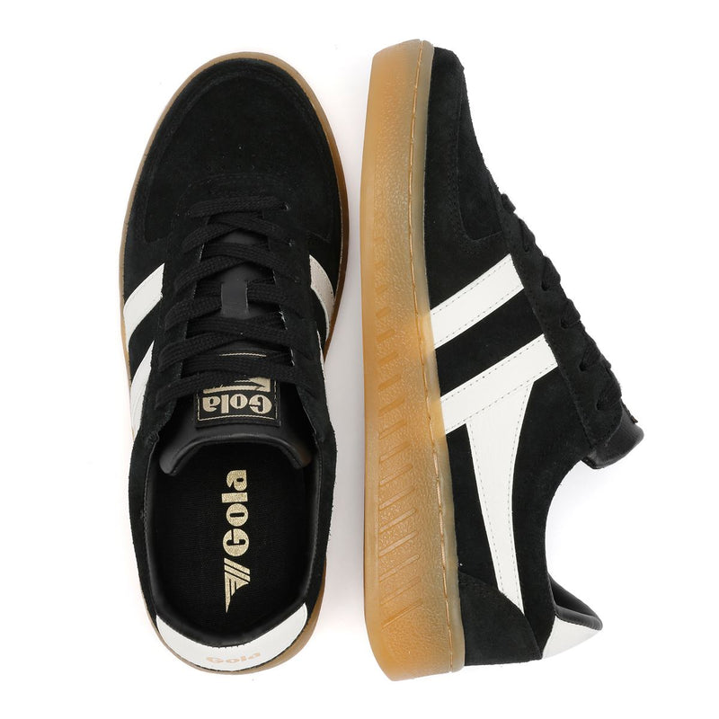 Gola Grandslam Suede Women's Black/Off White Trainers