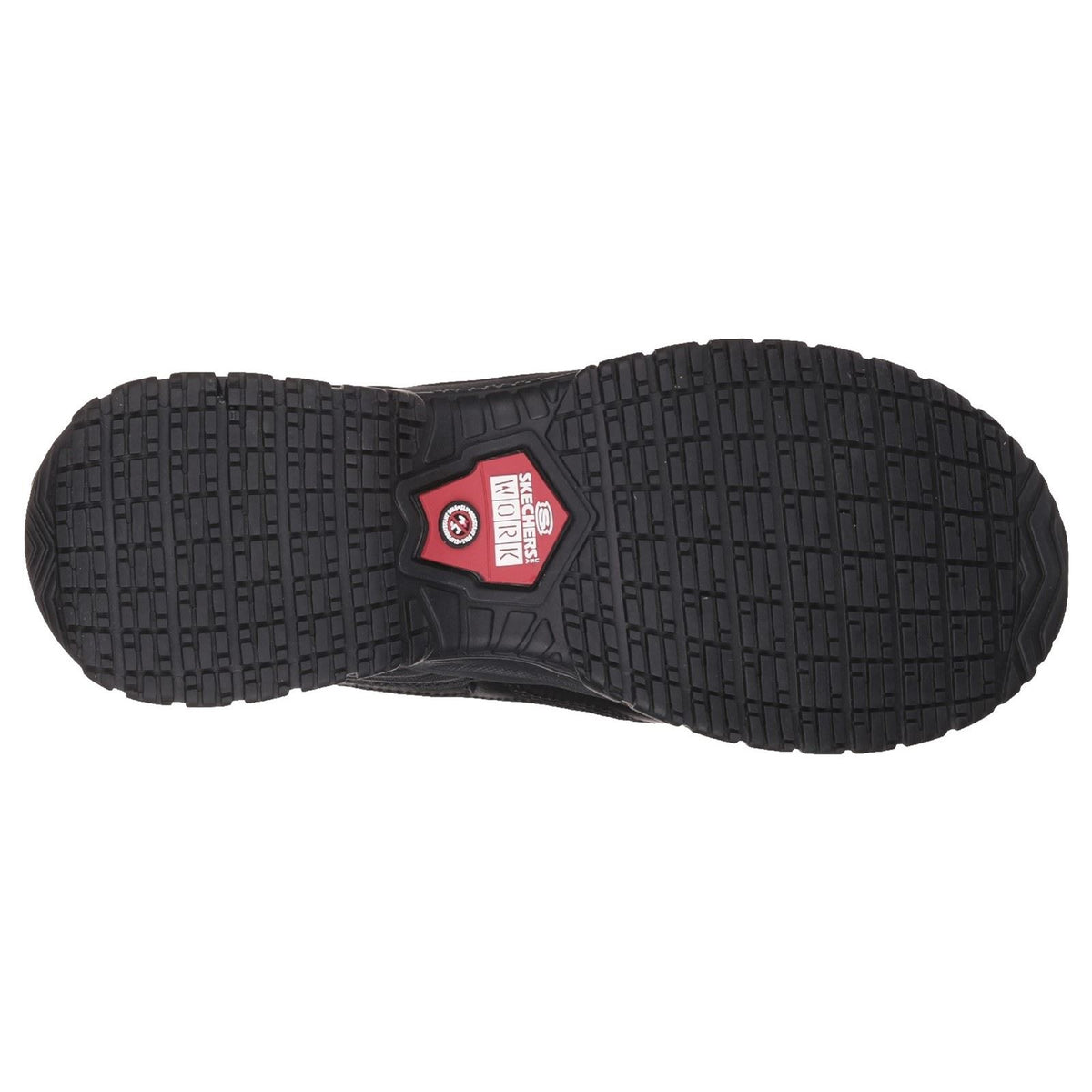 Skechers Workwear Soft Stride - Grinnell Suede Men's Black Safety Trainers