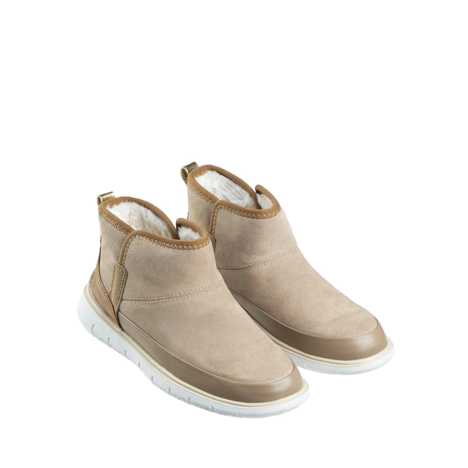 Cole Haan Generation ZeroGrand Leather Women's Beige Boots