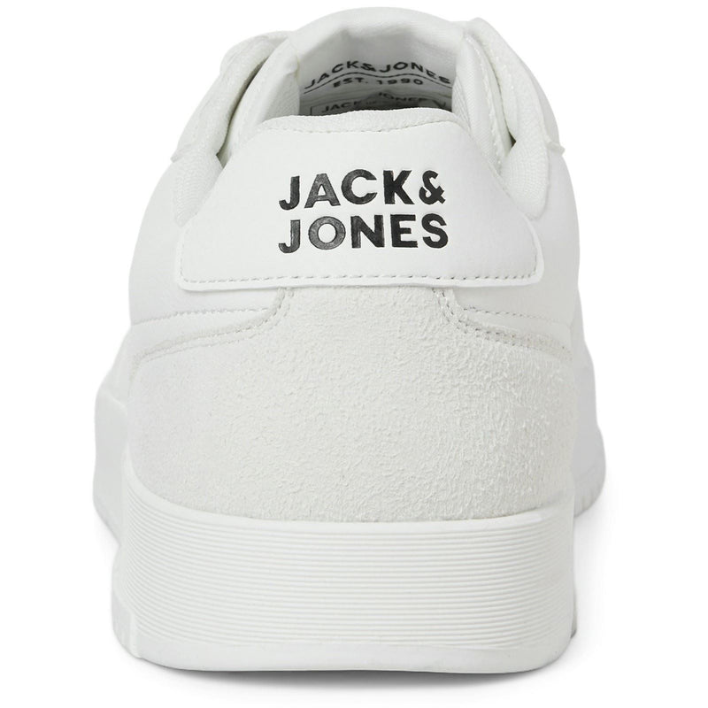 Jack & Jones Ealing Synthetic Men's White Silver Trainers
