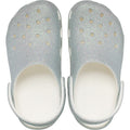 Crocs Classic Glitter Clog Synthetic White Clogs