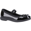 Hush Puppies Betty Patent Leather Junior Black Shoes