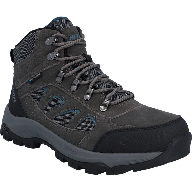 Hi-Tec Bandera Expedition Leather Men's Dark Gull Grey/Harbour Mist Hiking Boots