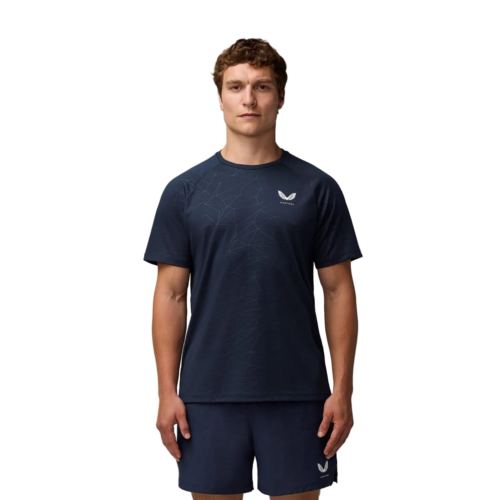 Castore Adapt Training T-Shirt Polyester Men's Blue Activewear T-Shirts