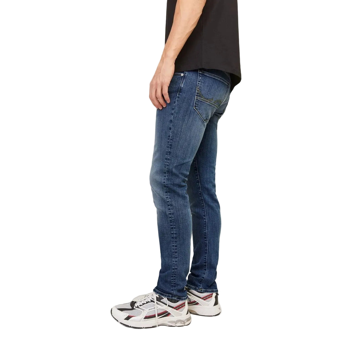 Jack & Jones Glenn Fox Cotton Men's Blue Slim Jeans