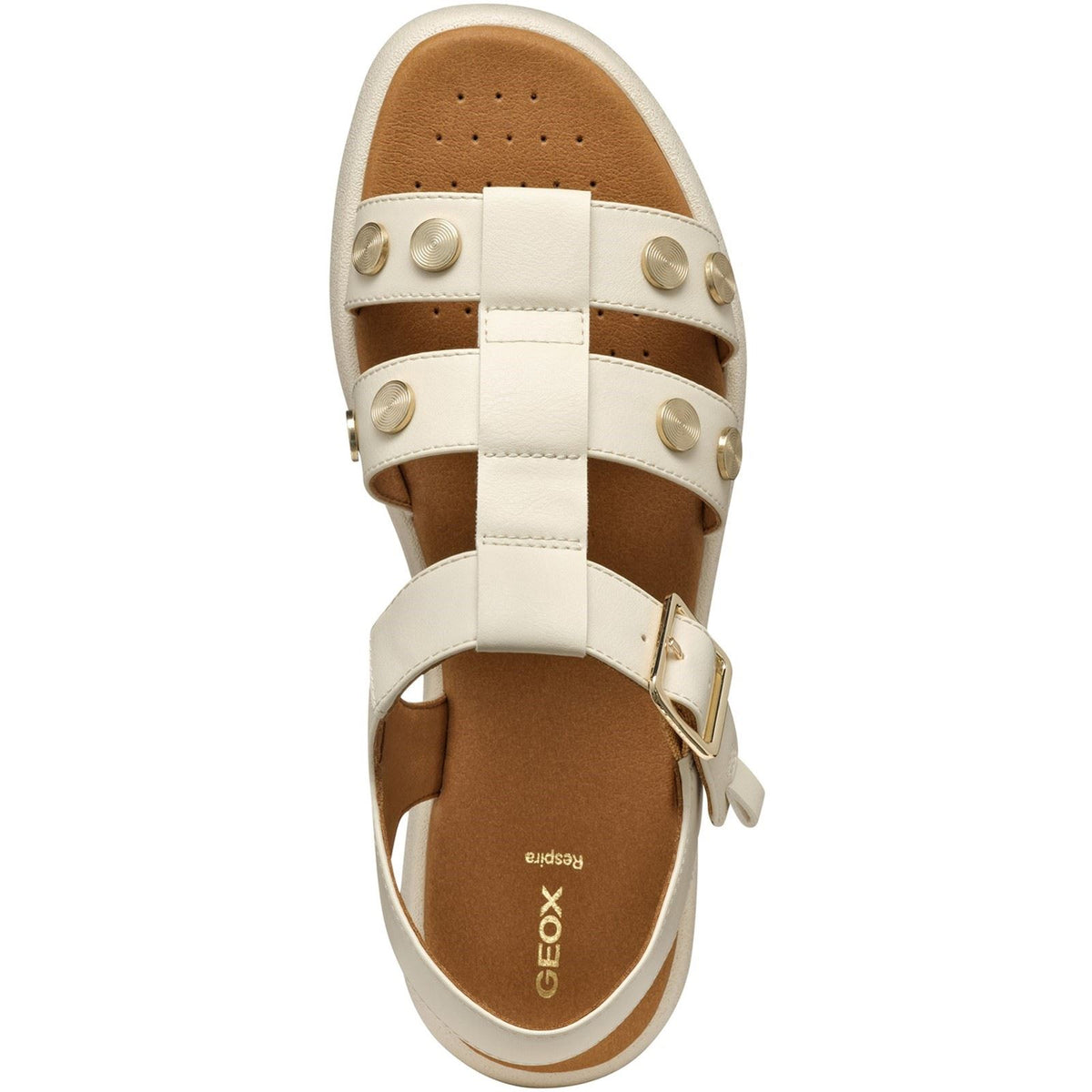 Geox D CAMALEI Synthetic Women's Papyrus Sandals