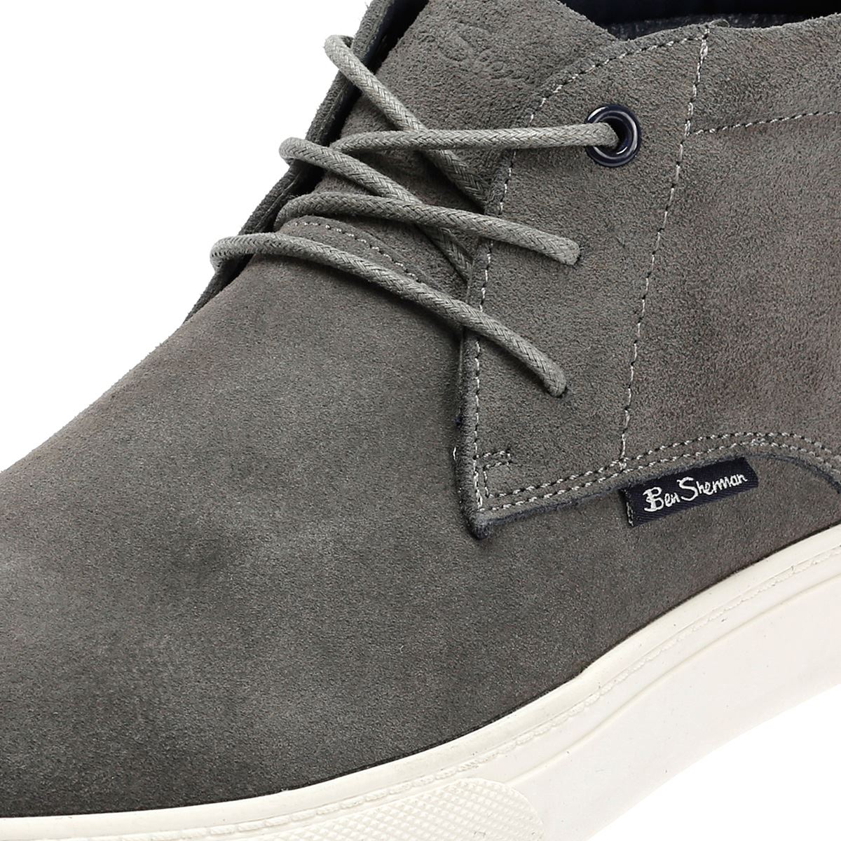 Ben Sherman Parkway Suede Men's Grey Boots