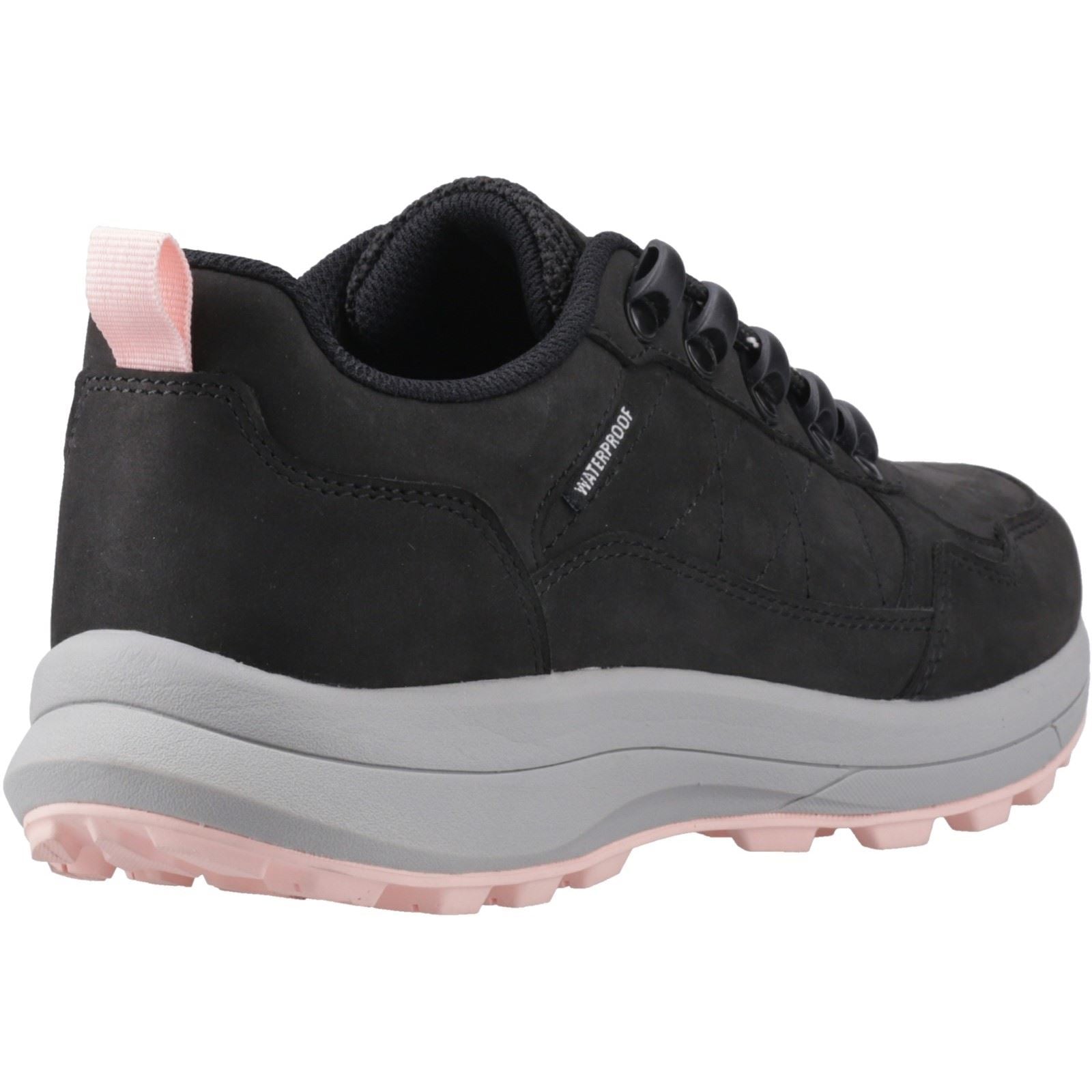 Cotswold Elmfield Nubuck Women's Black Hiking Shoes