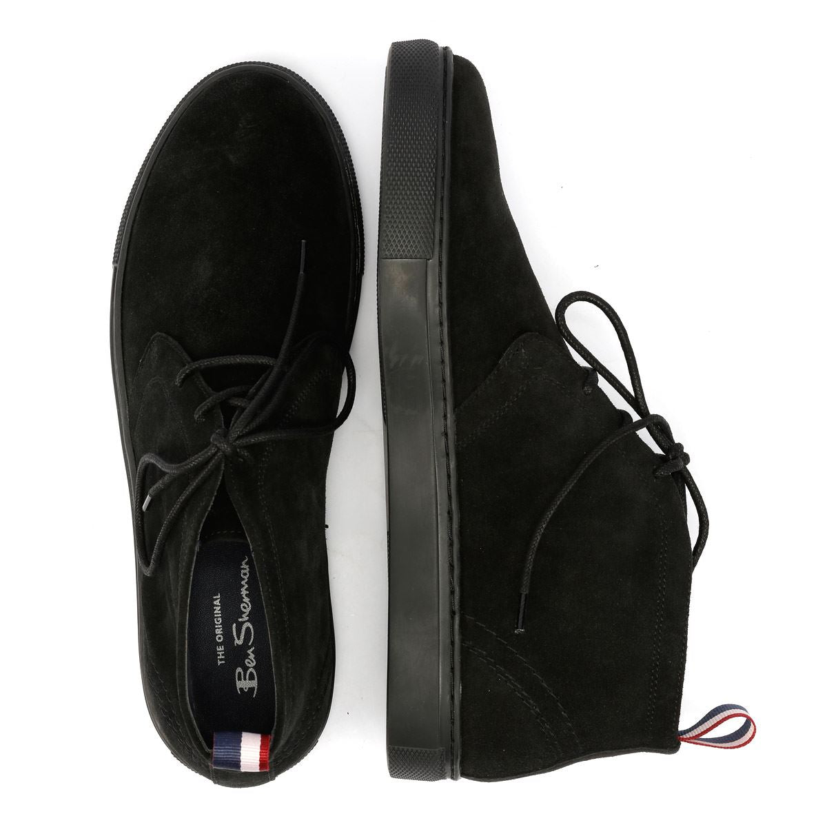 Ben Sherman Parka Suede Men's Black Boots