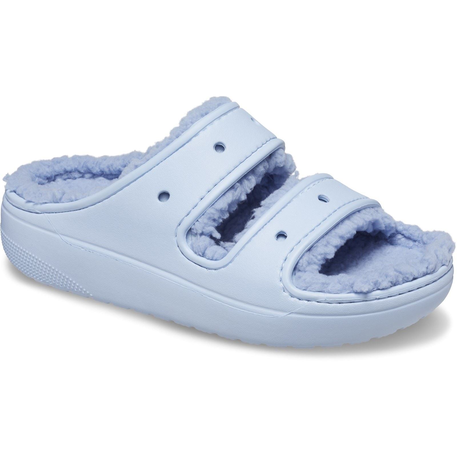Crocs Classic Cozzzy Synthetic Women's Blue Calcite Sandals