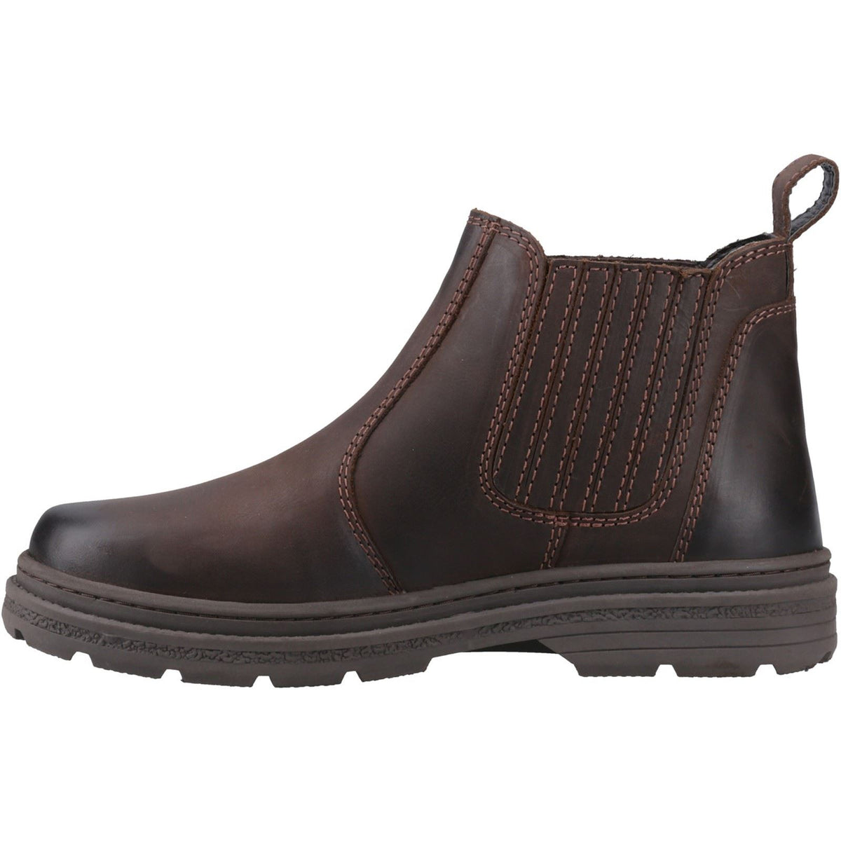 Cotswold Bisley Leather Men's Brown Ankle Boots