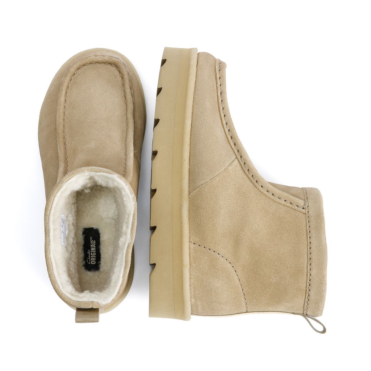 Clarks Originals Meare Rooey Suede Women's Maple Boots
