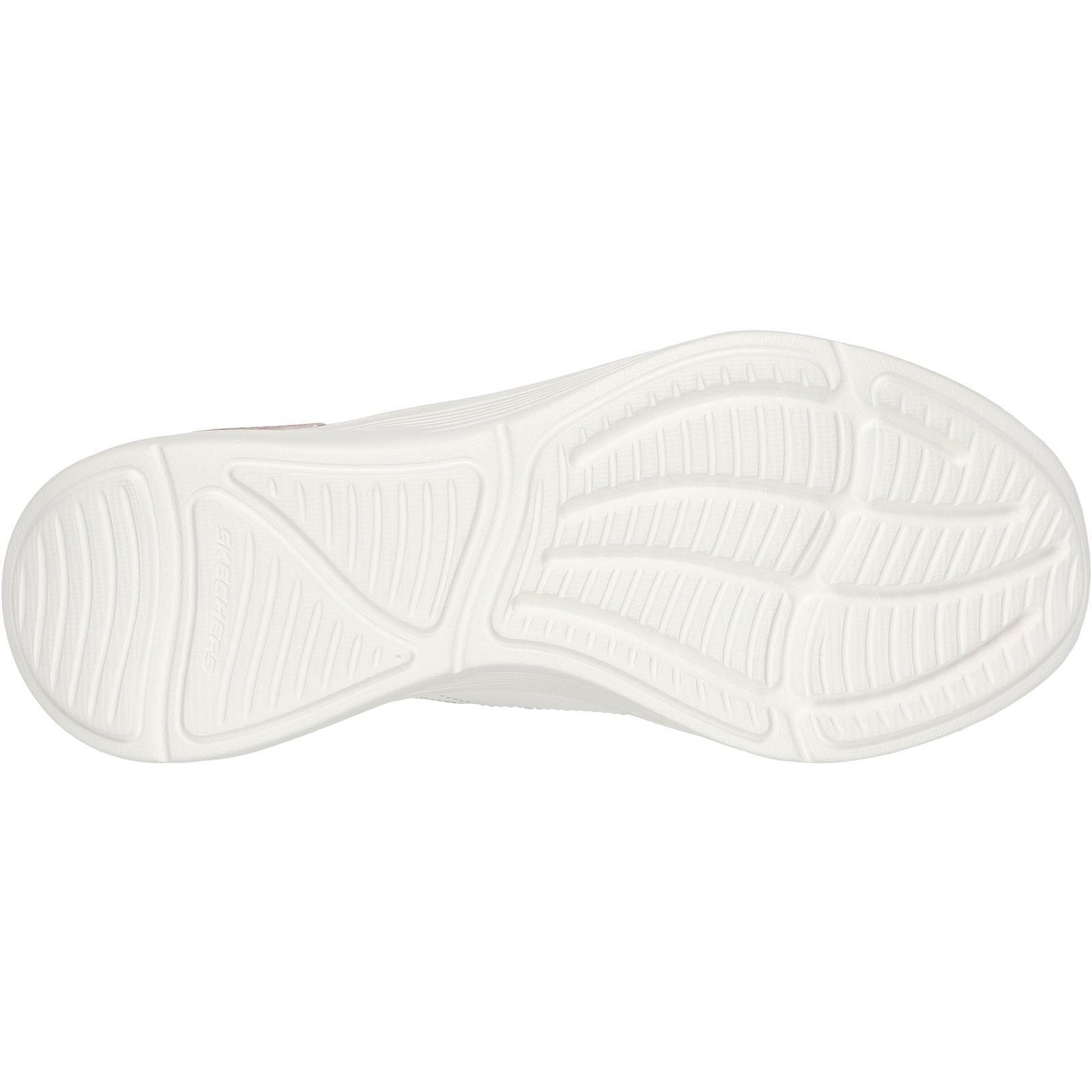 Skechers Relaxed Fit Sport - Ballet Chic Textile Women's Off White Trainers