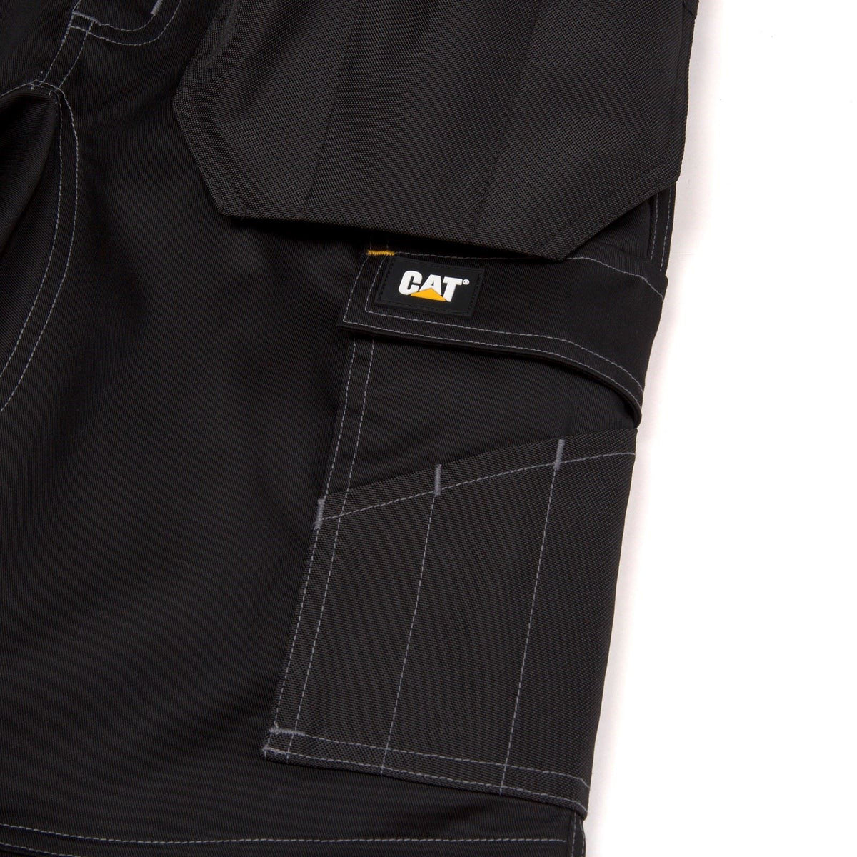 Caterpillar Essential Knee Pocket Stretch Holster Synthetic Men's Black Outdoor Trousers