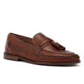 H By Hudson Haldon Loafer Leather Men's Tan Casual