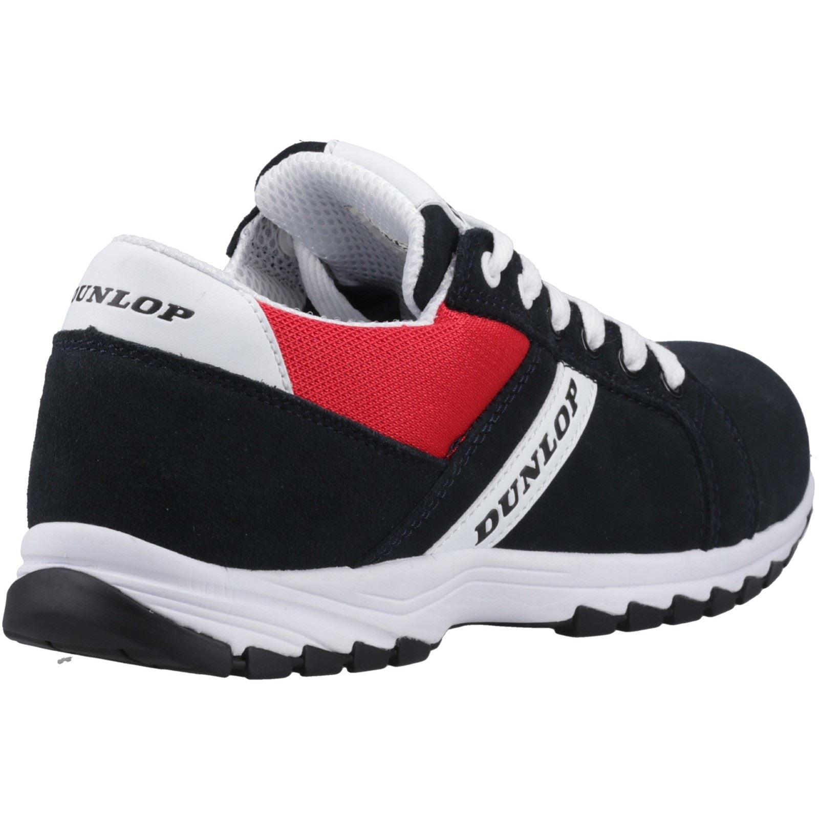 Dunlop Street Response Suede Men's Dark Blue/Red/White Safety Trainers