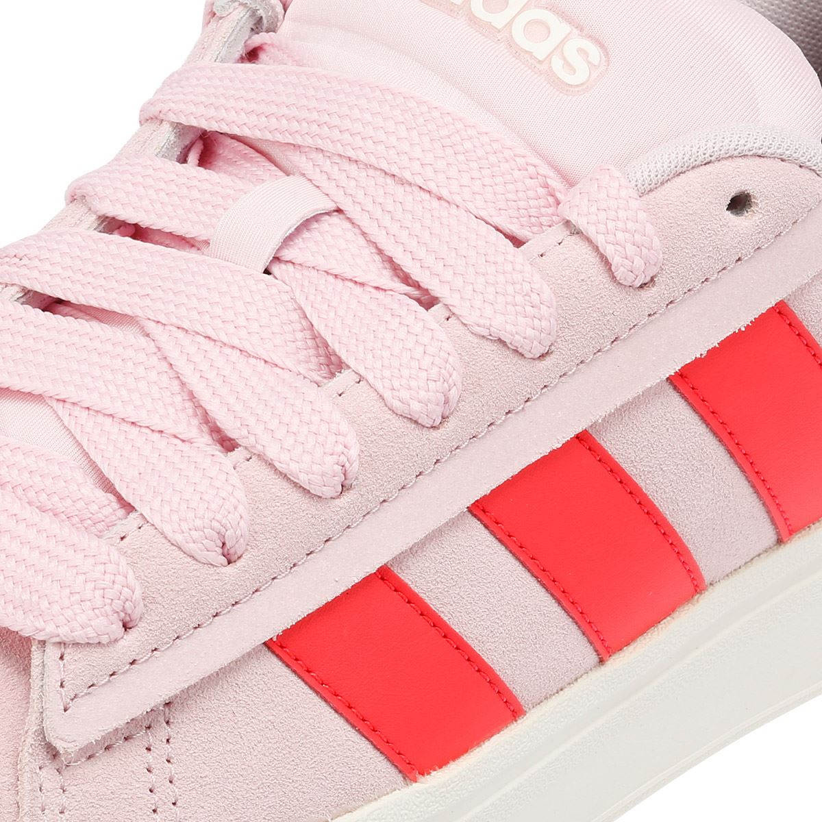 Adidas Grand Court Alpha 00s Women's Pink/Red/Green Trainers