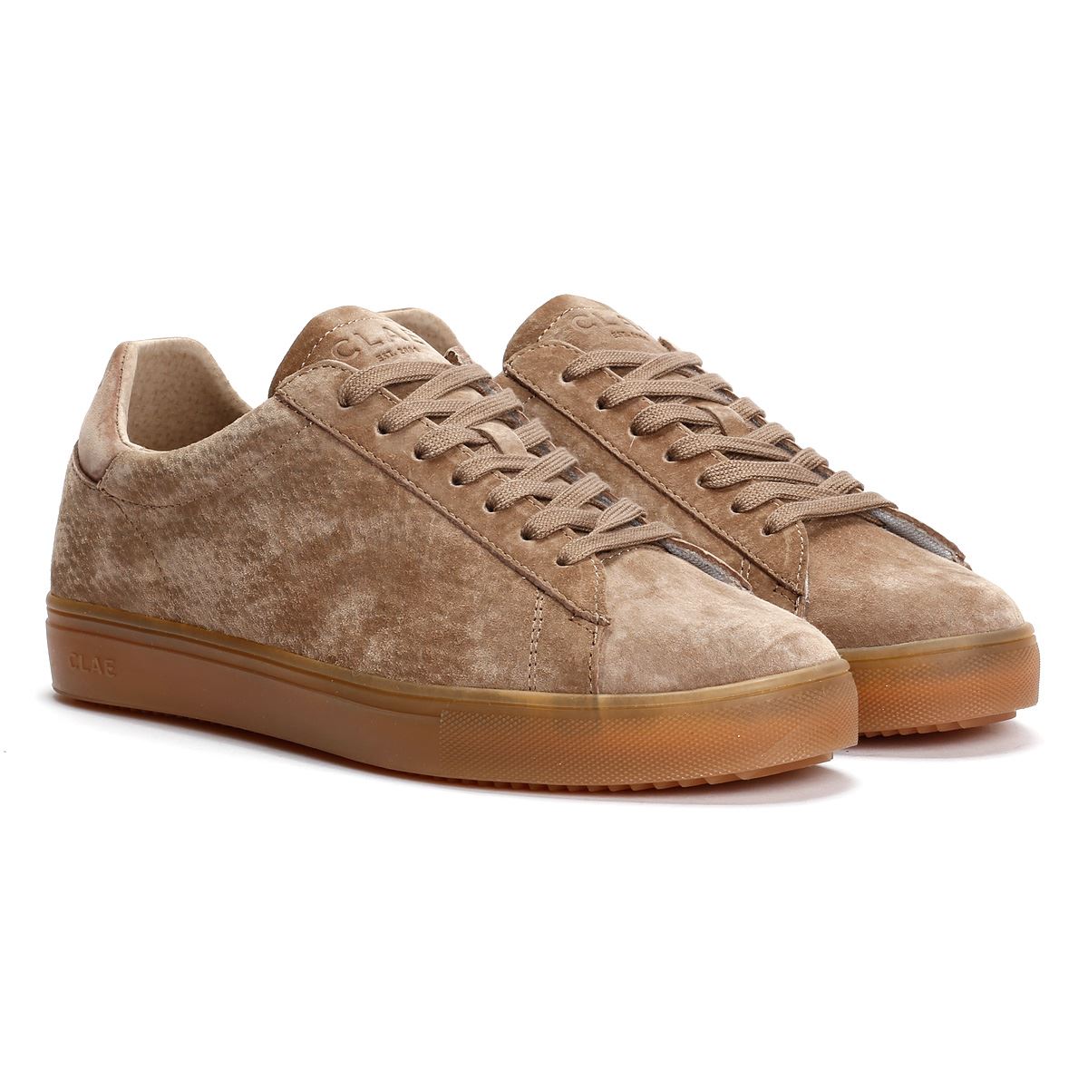 Clae Bradley Suede Men's Portabella Deep Taupe Trainers
