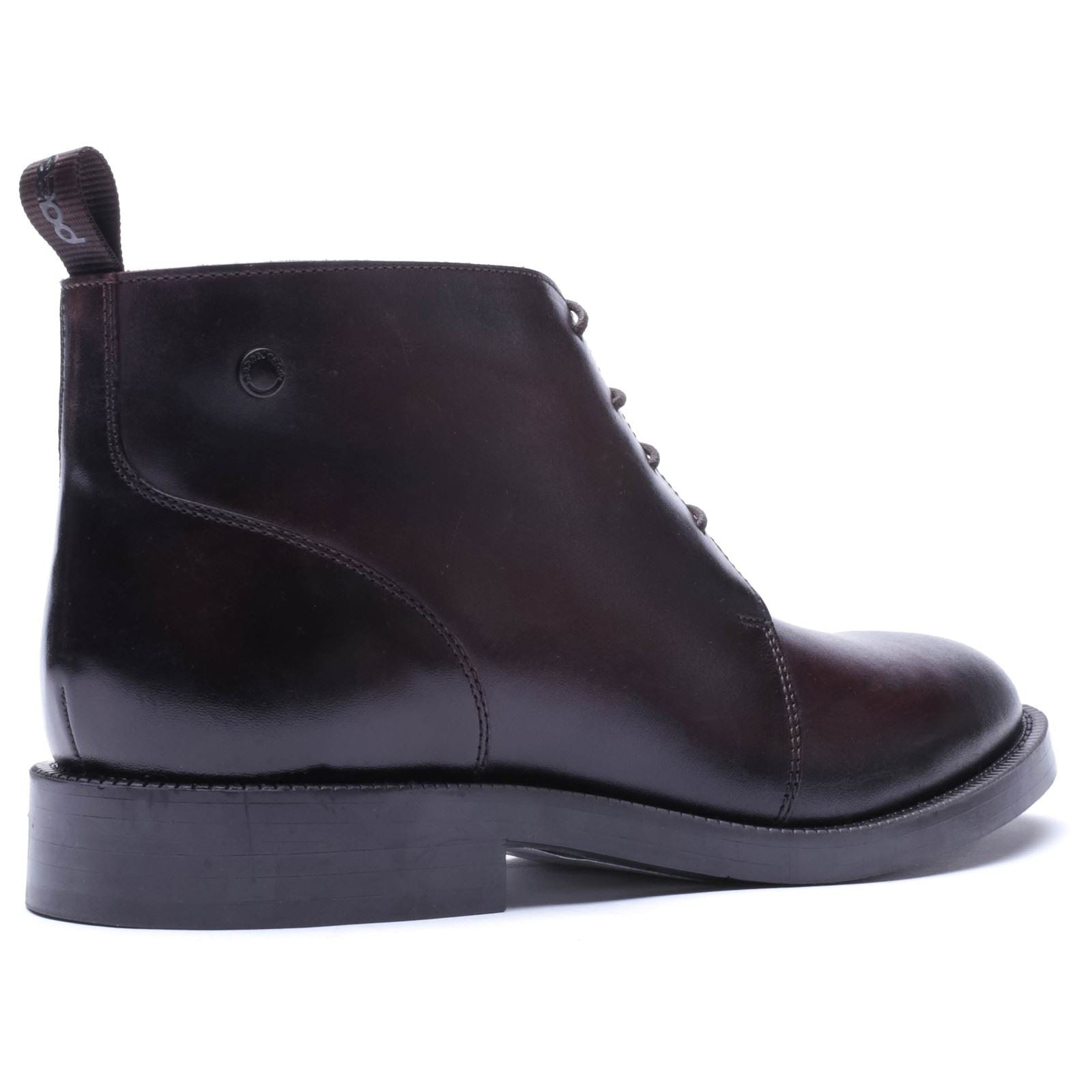 Base London Marco Leather Men's WASHED BROWN Ankle Boots