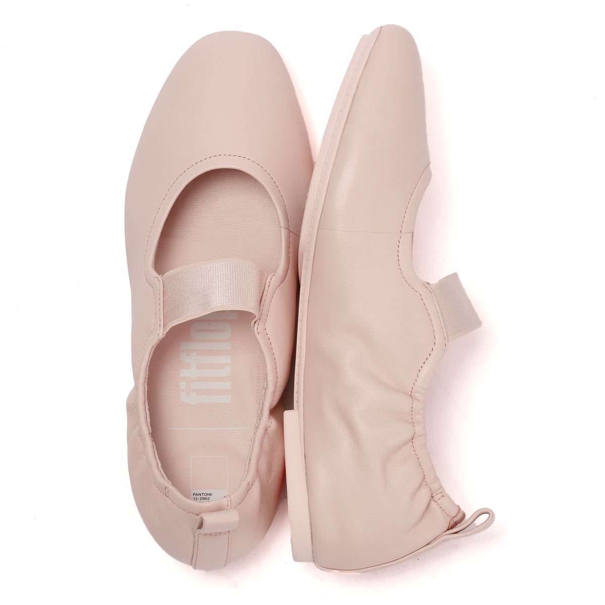 FitFlop DELICATO X PANTONE Poise Leather Mary-Janes